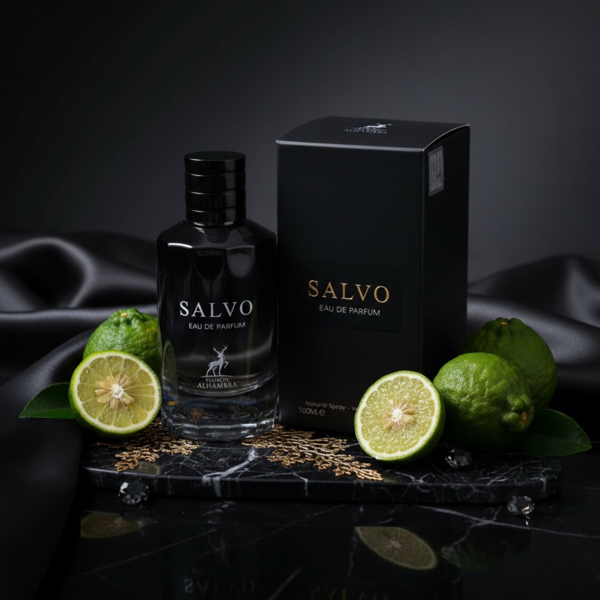 Salvo by Maison Alhambra cologne for men EDP 3.3 / 3.4 oz New in Box