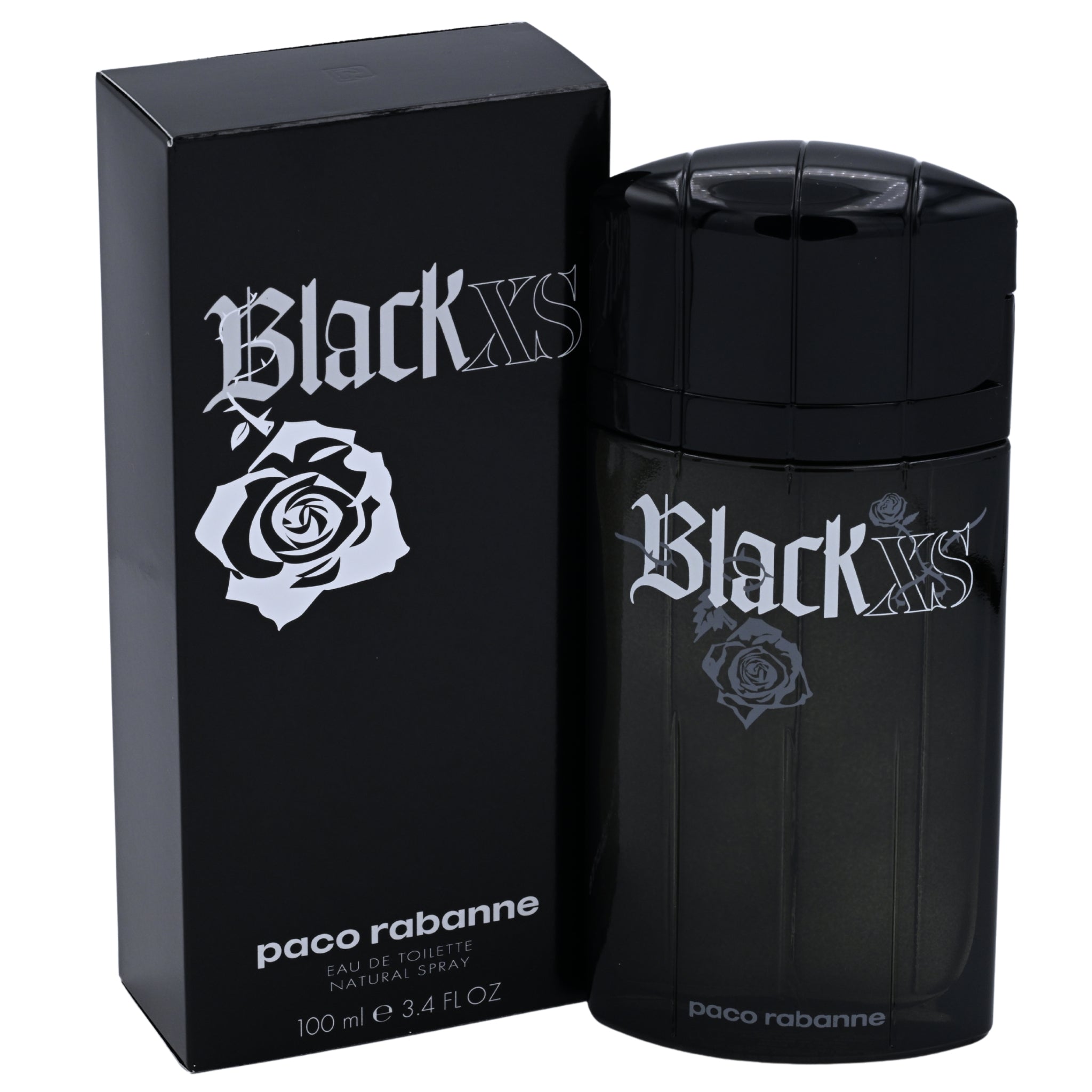 BLACK XS Men Paco Rabanne 3.3 oz 3.4 edt Cologne Spray New in BOX