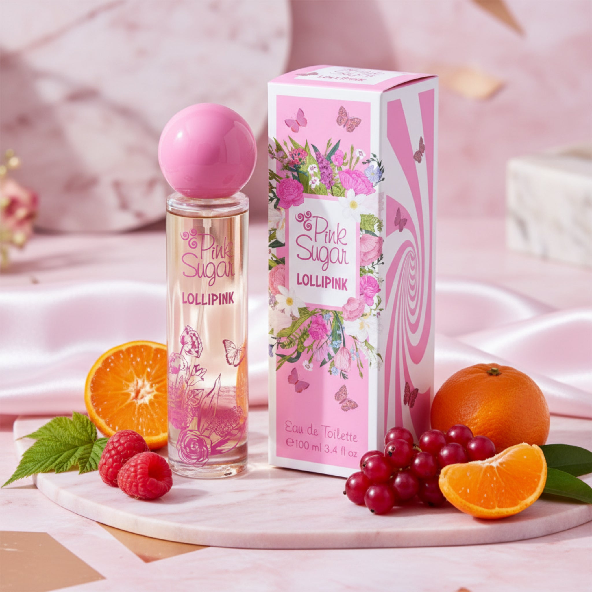 Pink Sugar Lollipink by Aquolina for women edt 3.4 oz New in Box