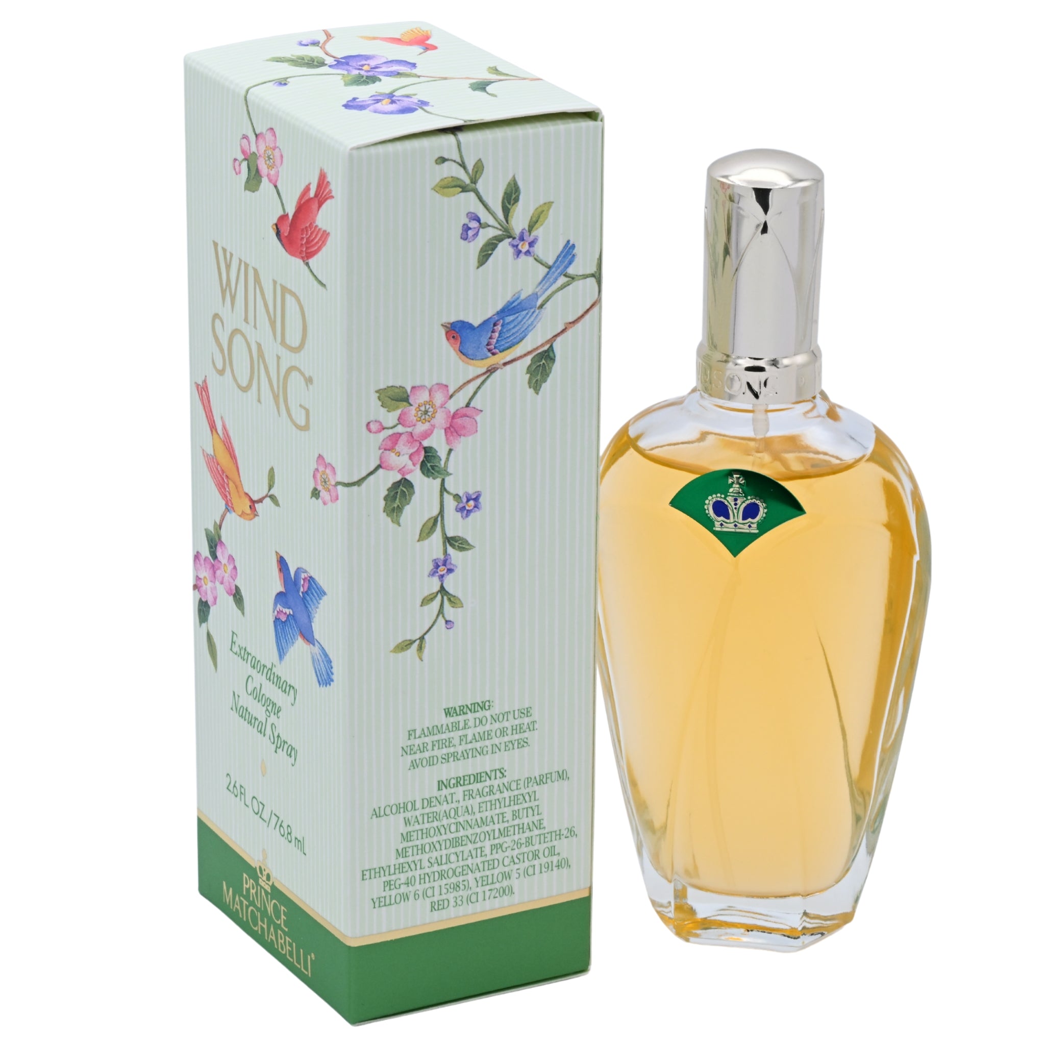 WIND SONG by Prince Matchabelli Perfume 2.6 New in Box