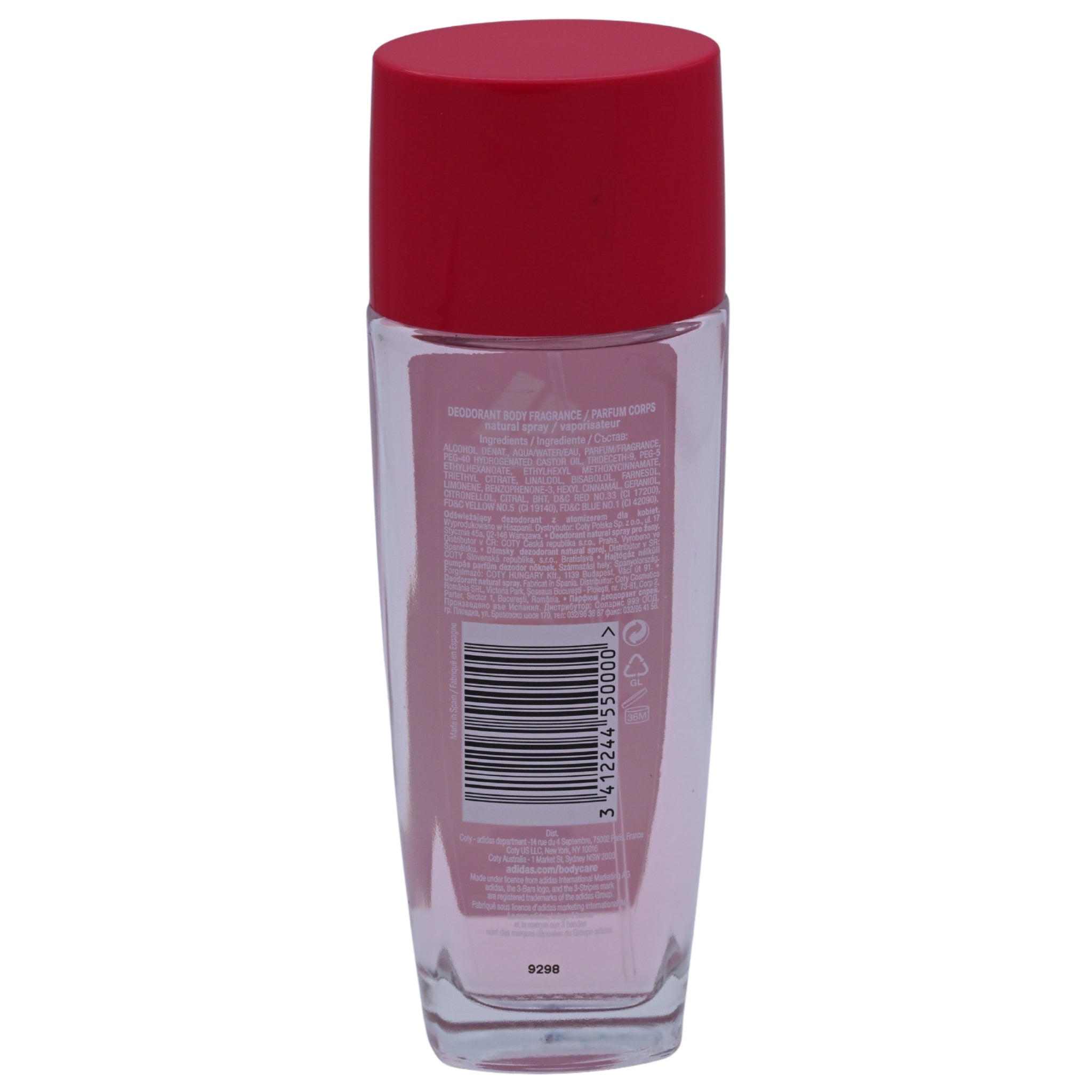 Fruity Rhythm by Adidas Deodorant for her 2.5 oz New Tester