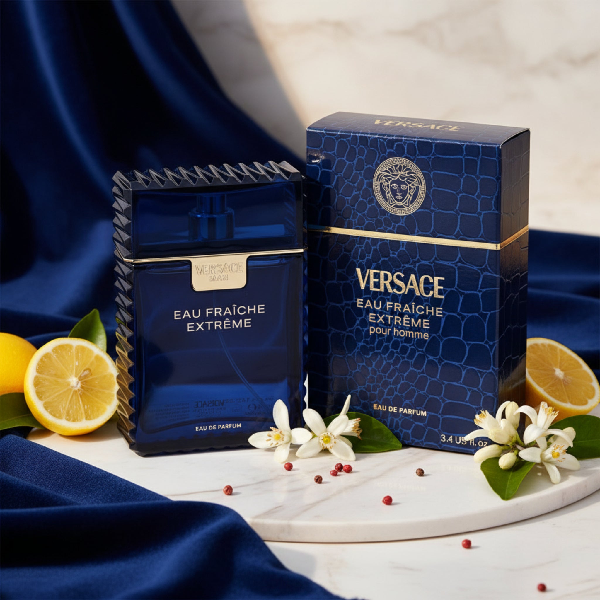 Versace Eau Fraiche Extreme by Versace men EDP 3.4 oz New in Box