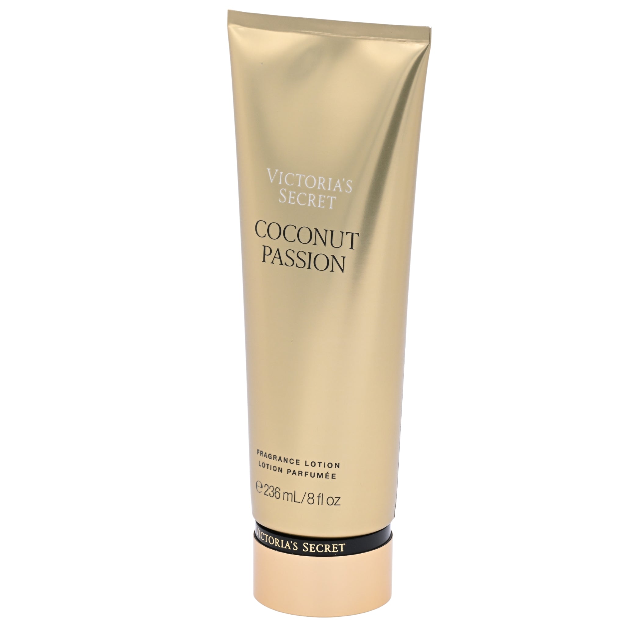 Victoria's Secret Coconut Passion lotion tube on a white background