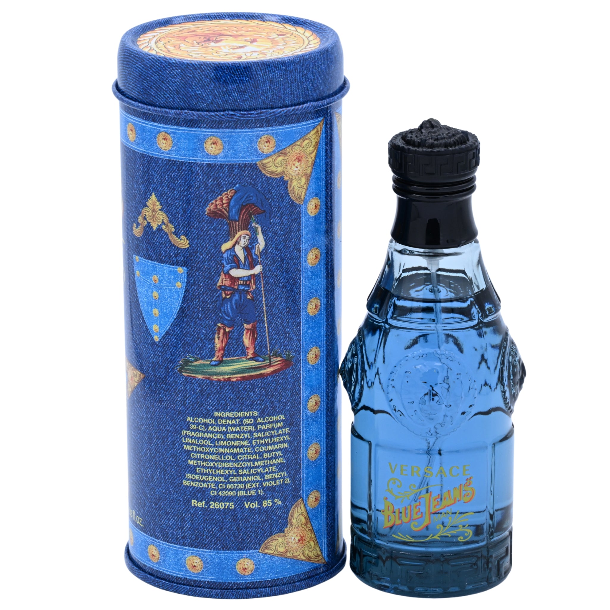 Blue Jeans by Versus Gianni Versace 2.5 oz EDT Cologne for Men New IN CAN