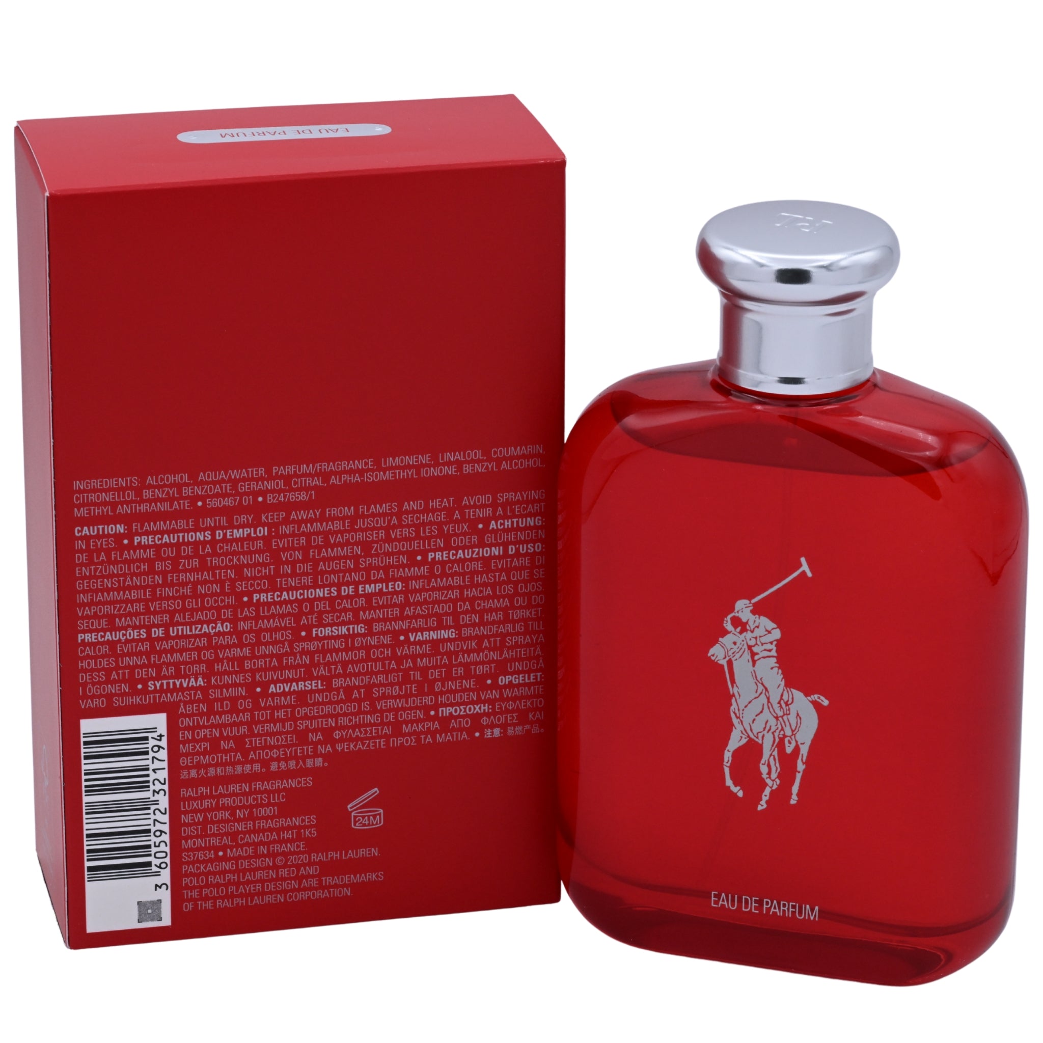 Polo Red by Ralph Lauren cologne for men EDP 4.2 oz New in Box