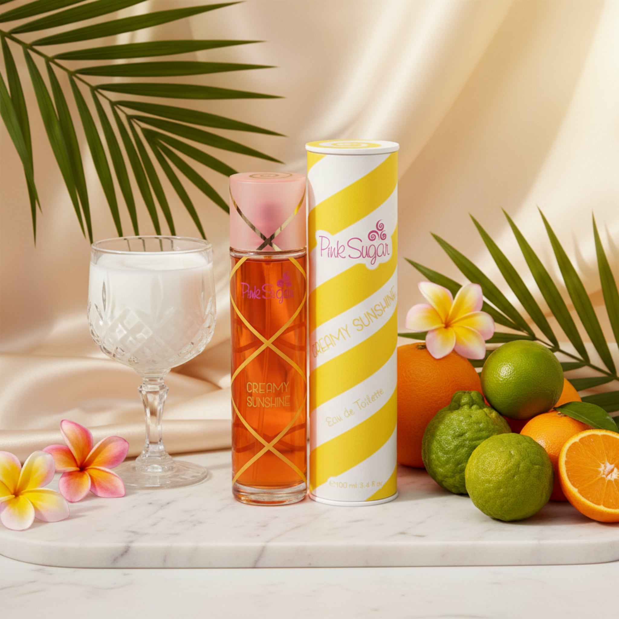 Pink Sugar Creamy Sunshine by Aquolina women edt 3.4 oz New in Box