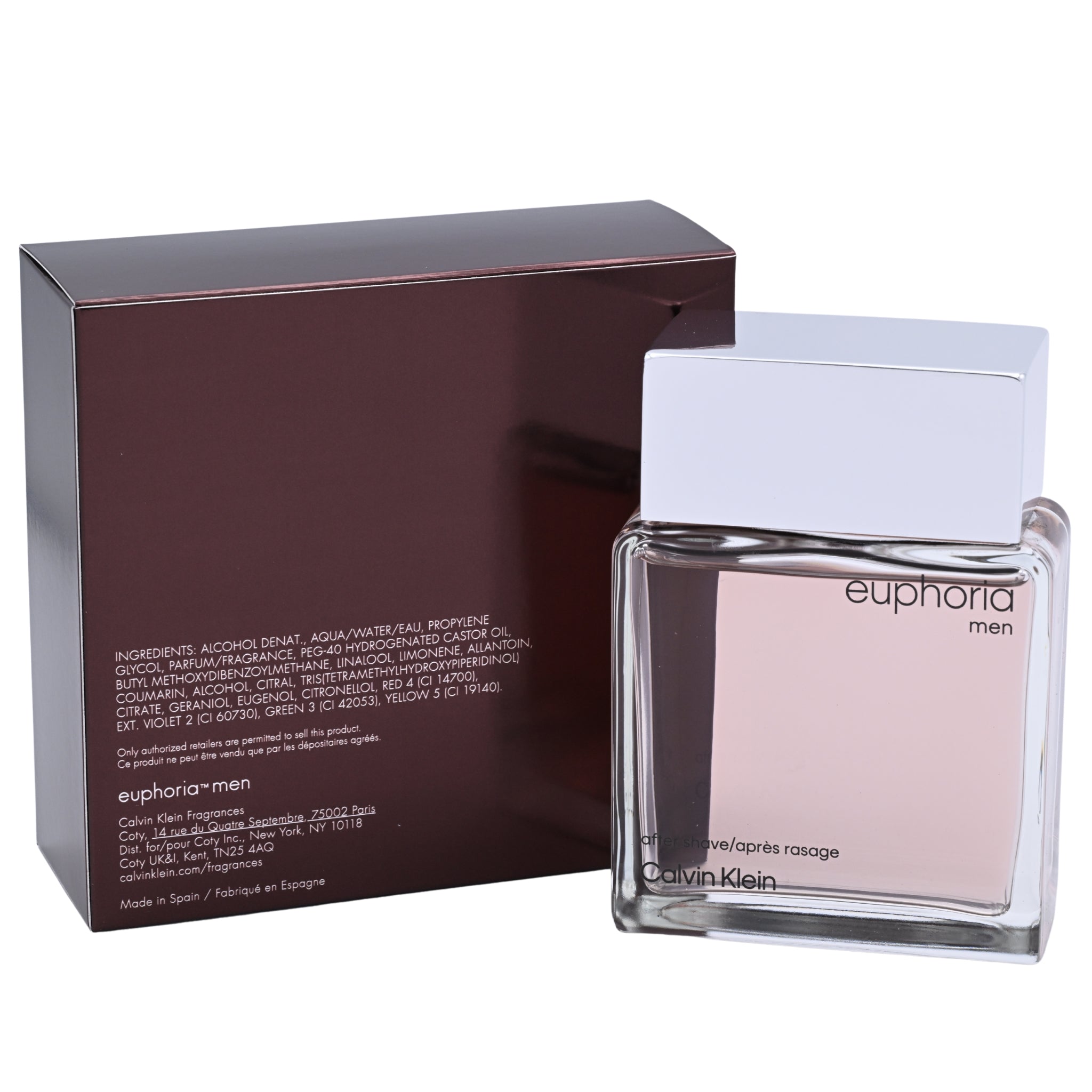 EUPHORIA by Calvin Klein After Shave for men 3.3 / 3.4 oz New in Box