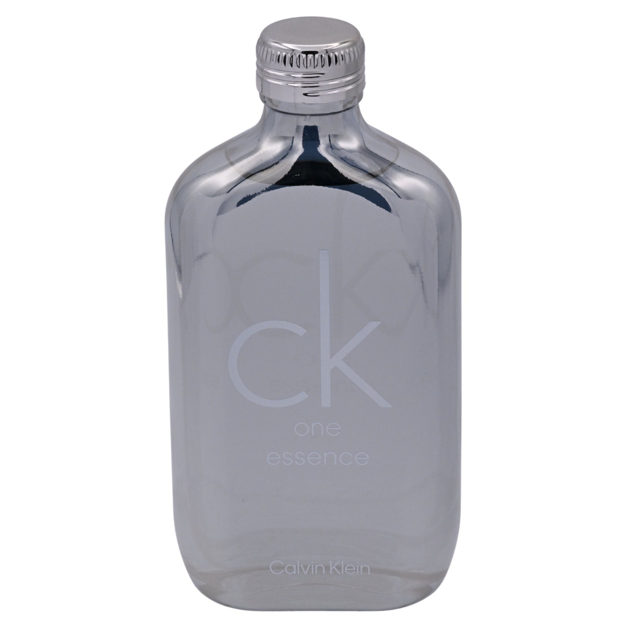 Calvin Klein CK One Essence perfume bottle on a white background