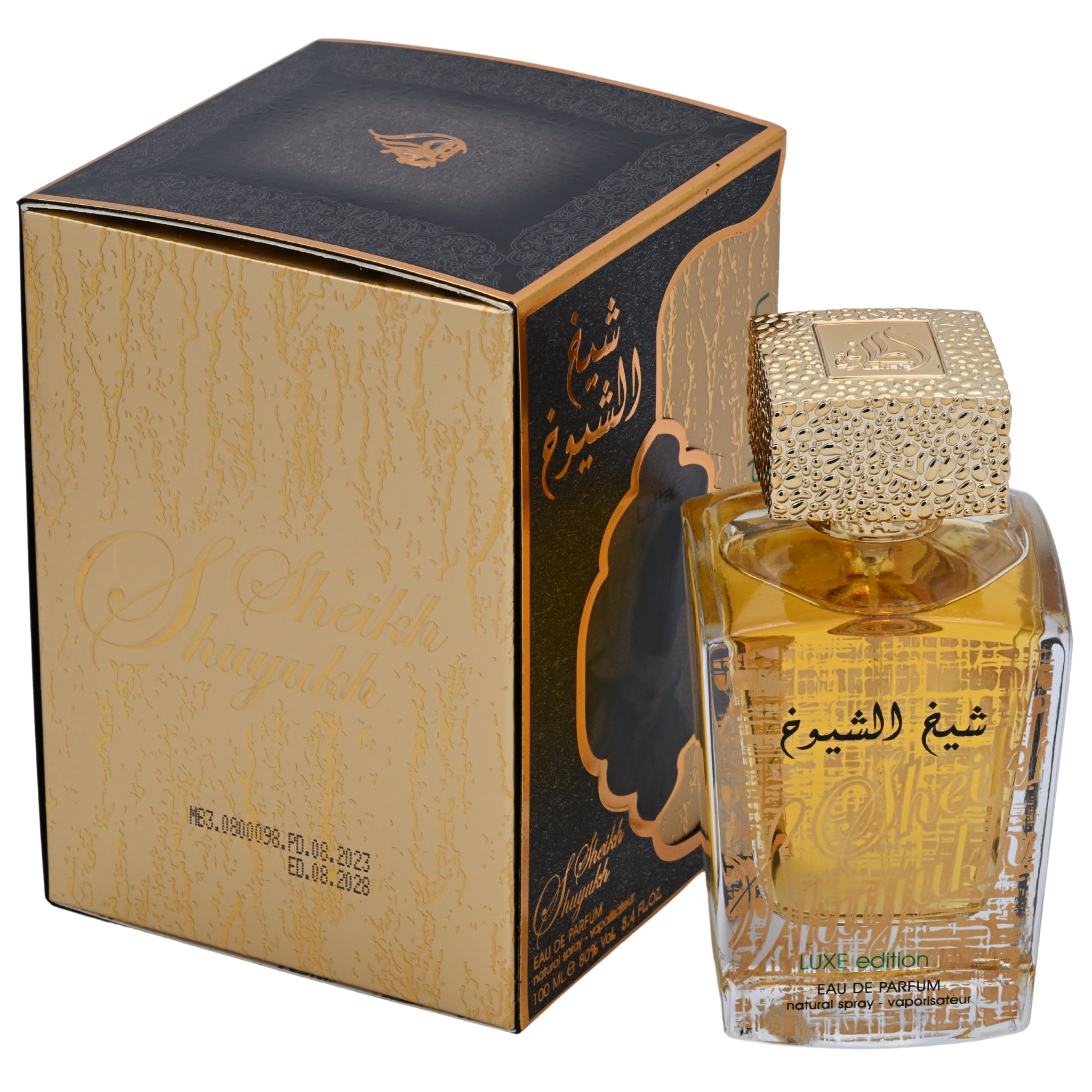 Sheikh Al Shuyukh by Lattafa perfume for unisex EDP 3.3 / 3.4 oz New in Box
