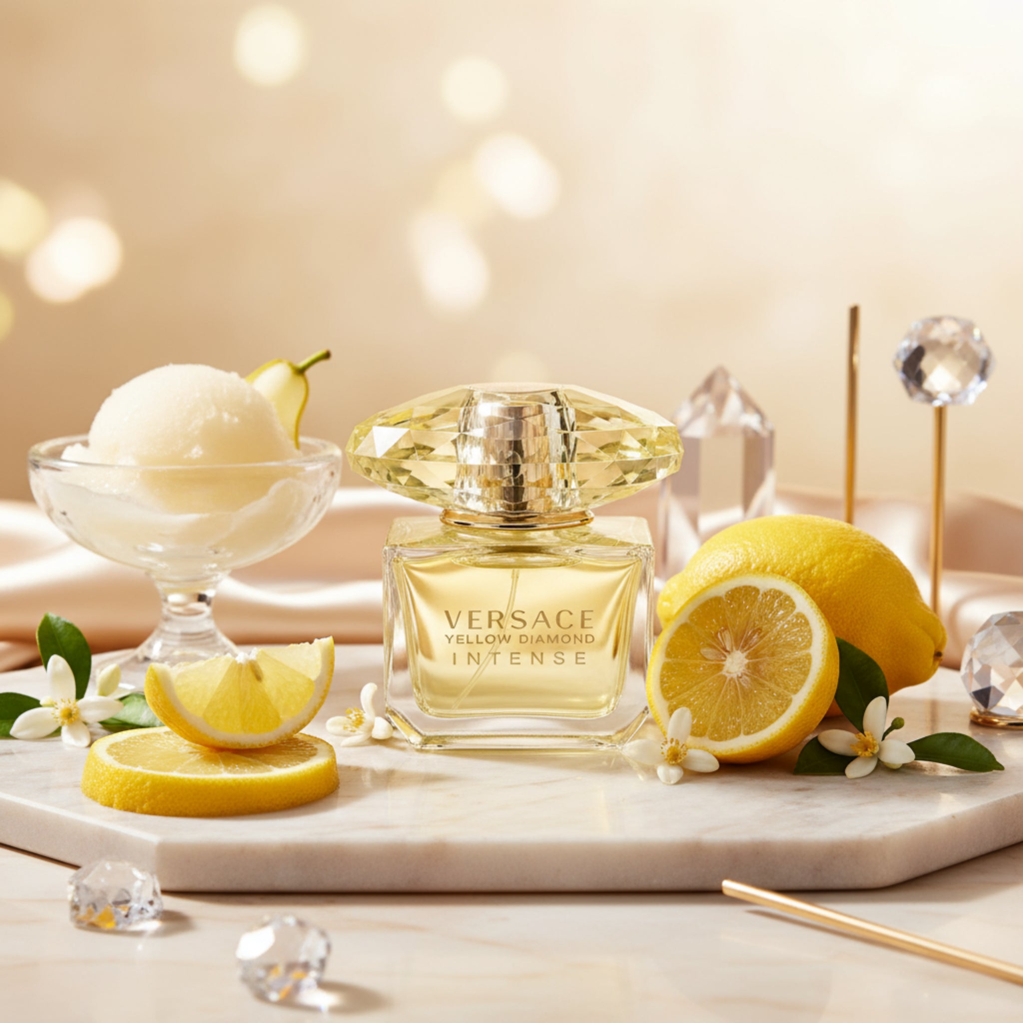 Versace Yellow Diamond Intense by Gianni Versace for her EDP 3.0 oz New in Box