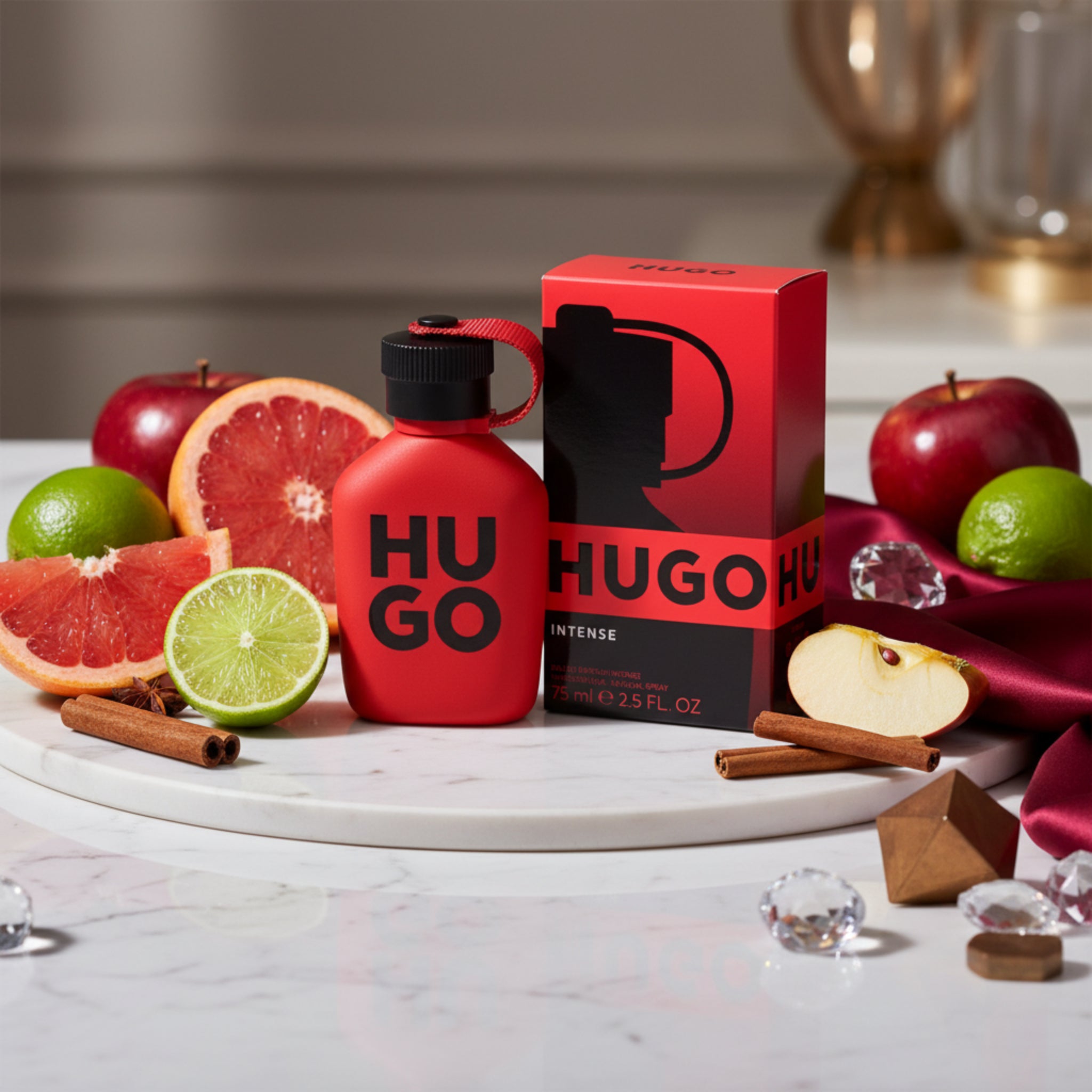 Hugo Intense by Hugo Boss cologne for men EDP 2.5 oz New in Box