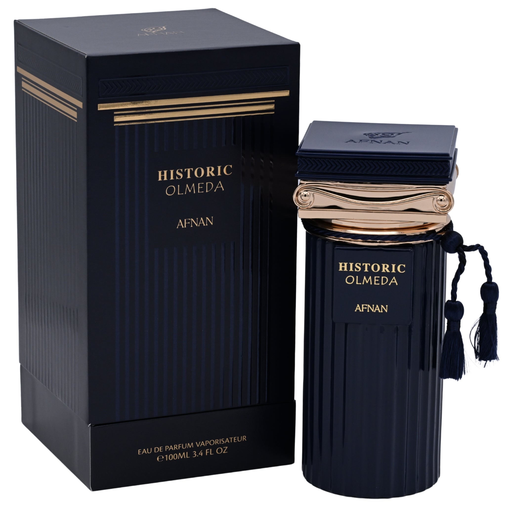 AFNAN Historic Olmeda Eau de Parfum Spray for Men, 3.4 oz (100 ml)