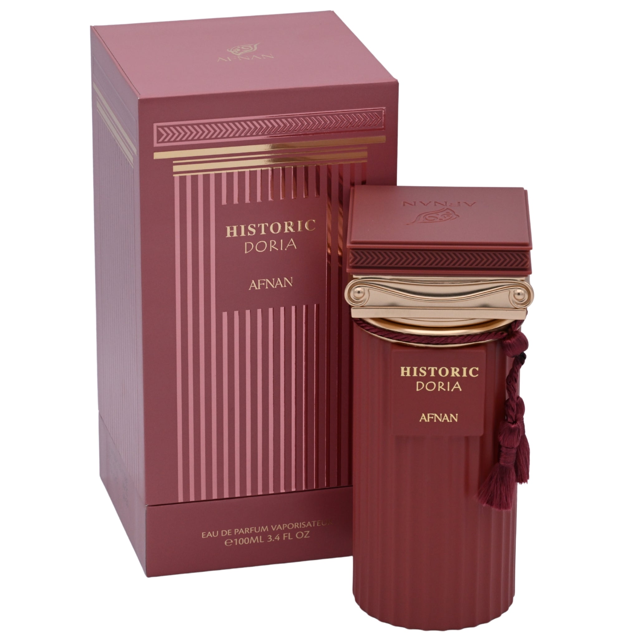 AFNAN Historic Doria Eau de Parfum (EDP) Unisex Spray 3.4 oz / 100 ml