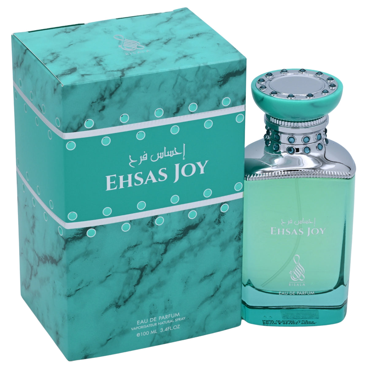 Risala Ehsas Joy Eau de Parfum Spray for Unisex 3.4 oz (New Retail Box)