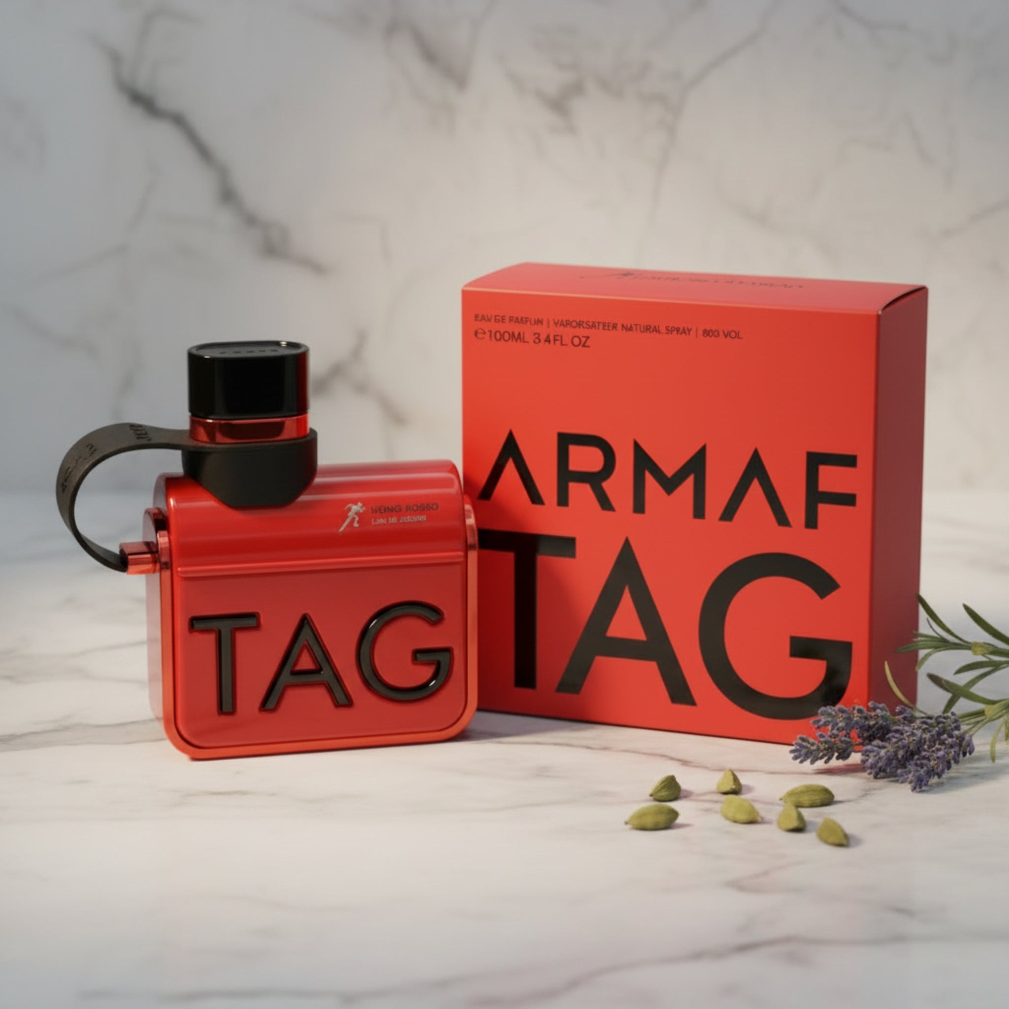 Armaf Tag Him Uomo Rosso Eau de Parfum Spray for Men 3.4 oz (100 ml) New Retail Box