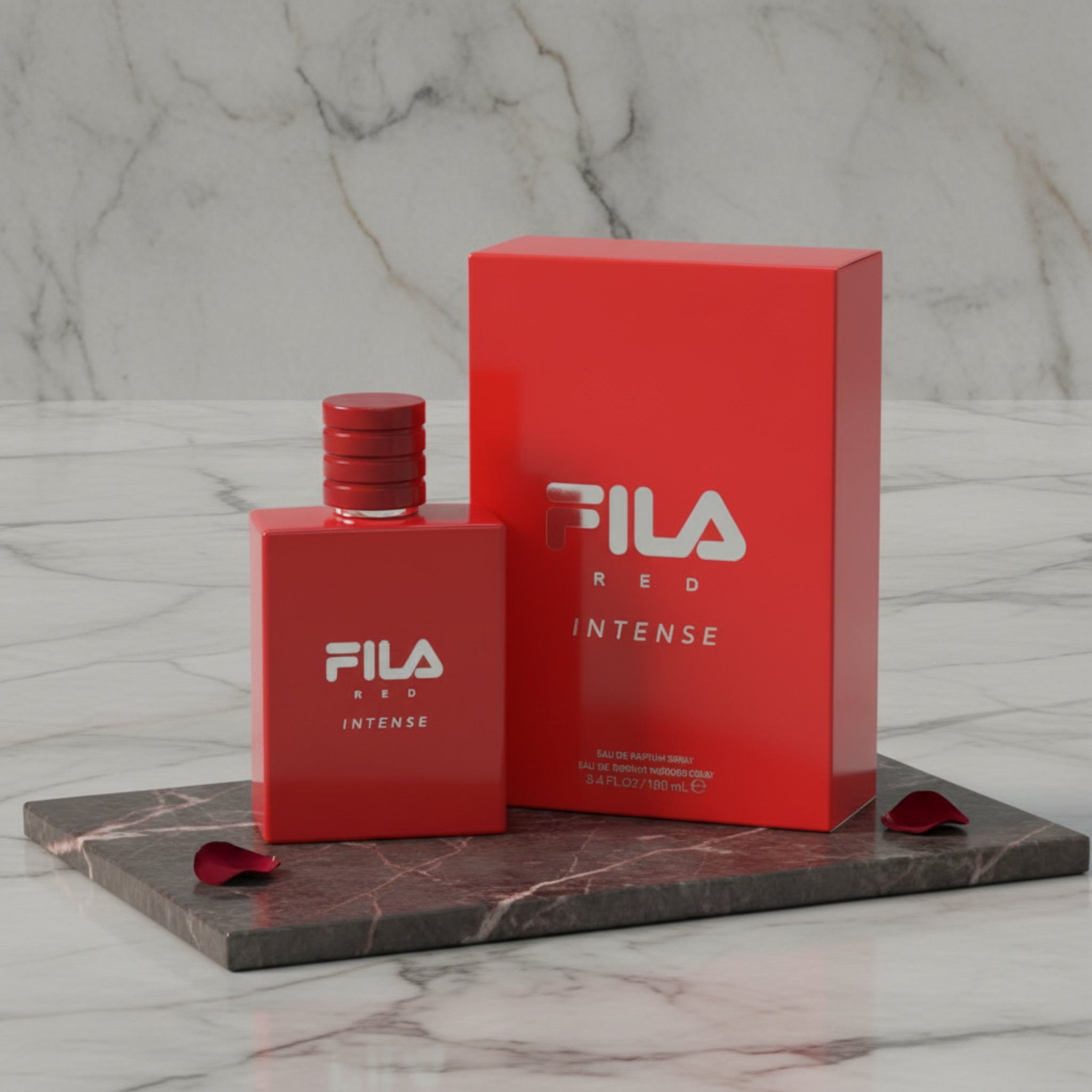 Fila Red Intense by Fila Eau de Parfum Spray for Men 3.4 oz (New in Retail Box)