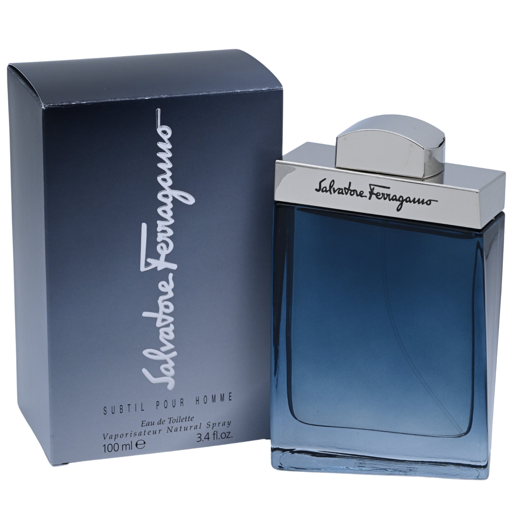 SALVATORE Ferragamo SUBTIL Pour Homme Cologne 3.3 / 3.4 oz New in Box