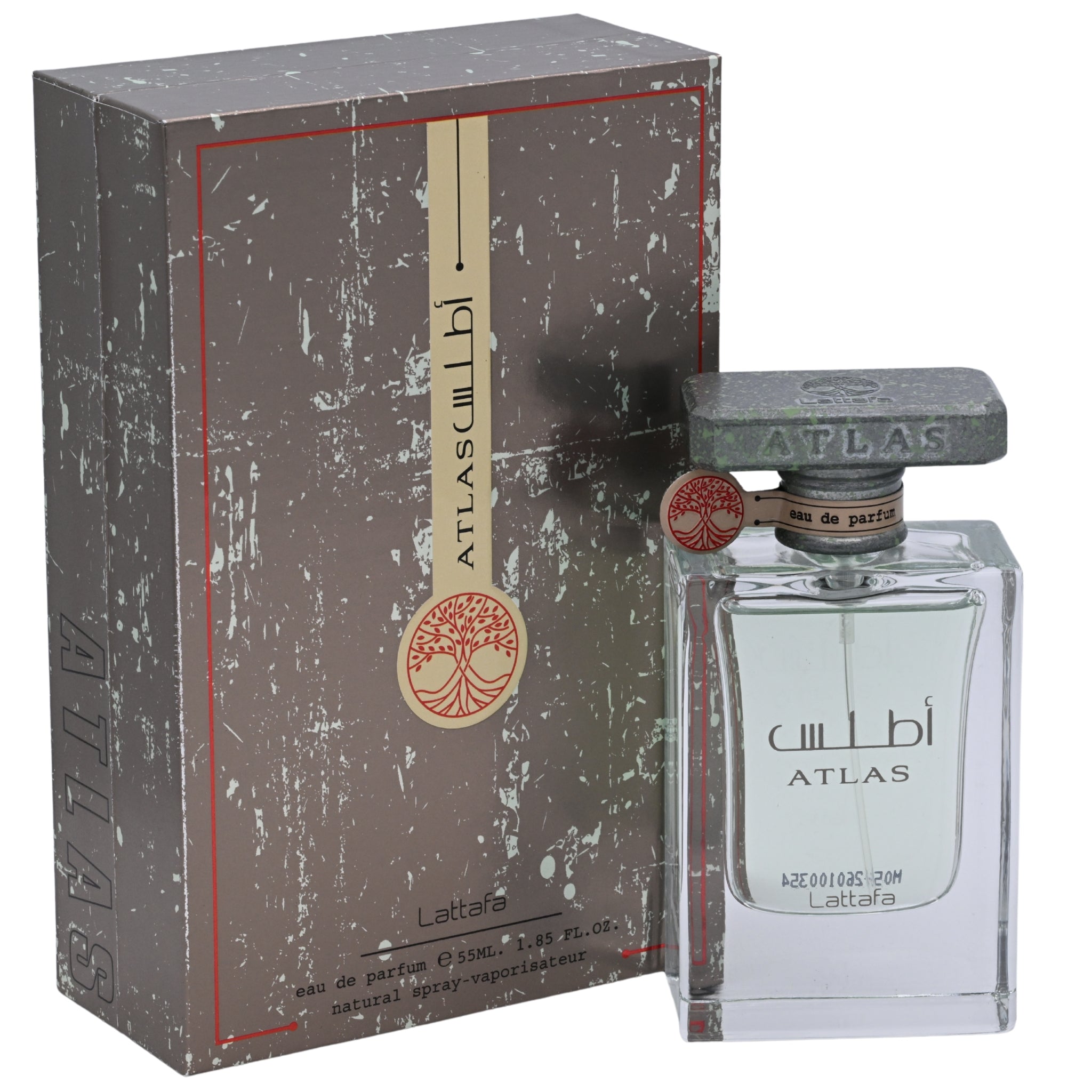Lattafa Atlas Eau de Parfum Spray Unisex 1.85 oz (55 ml) New Retail Box