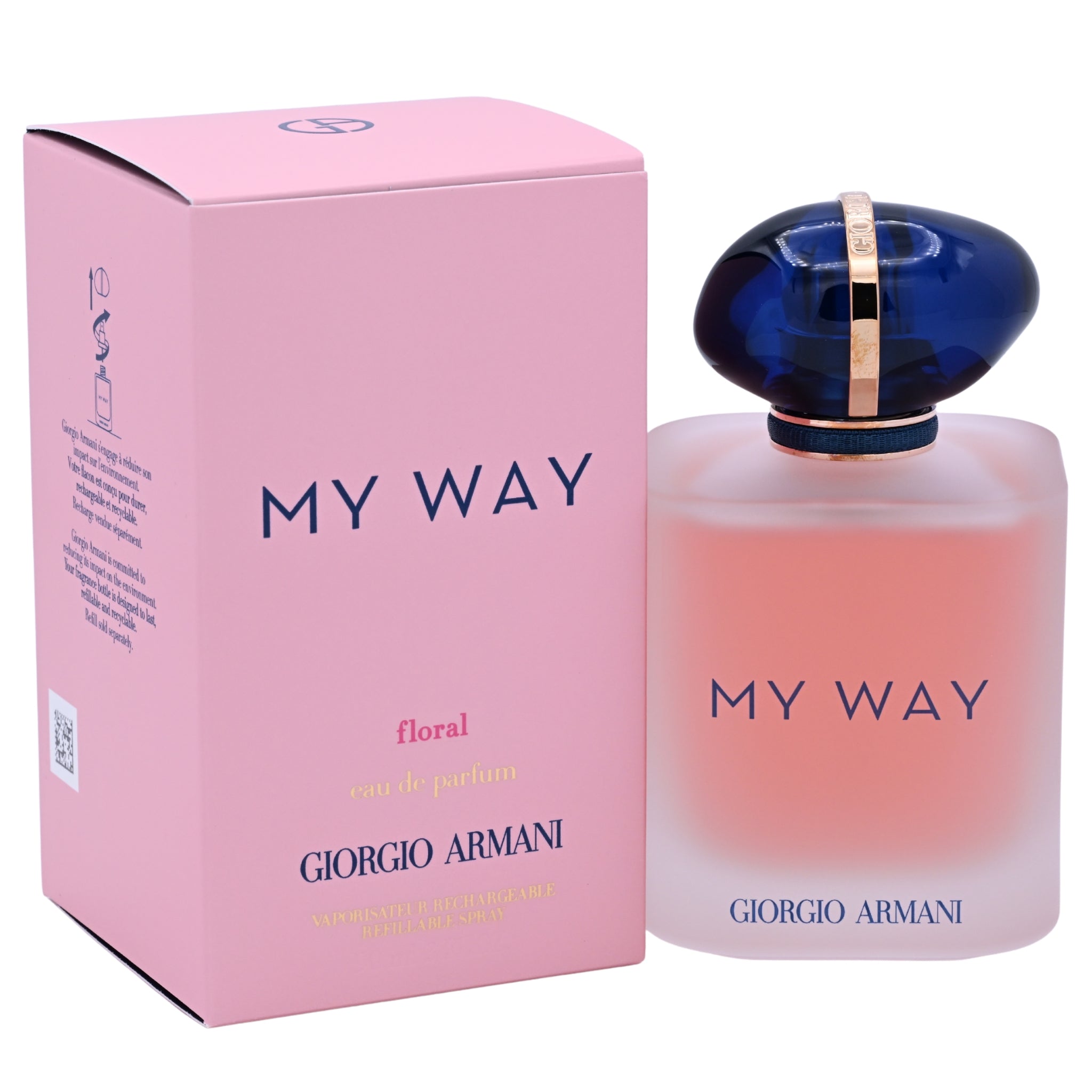 Giorgio Armani My Way Floral EDP Spray Women 3 oz 90ml Refillable New Box