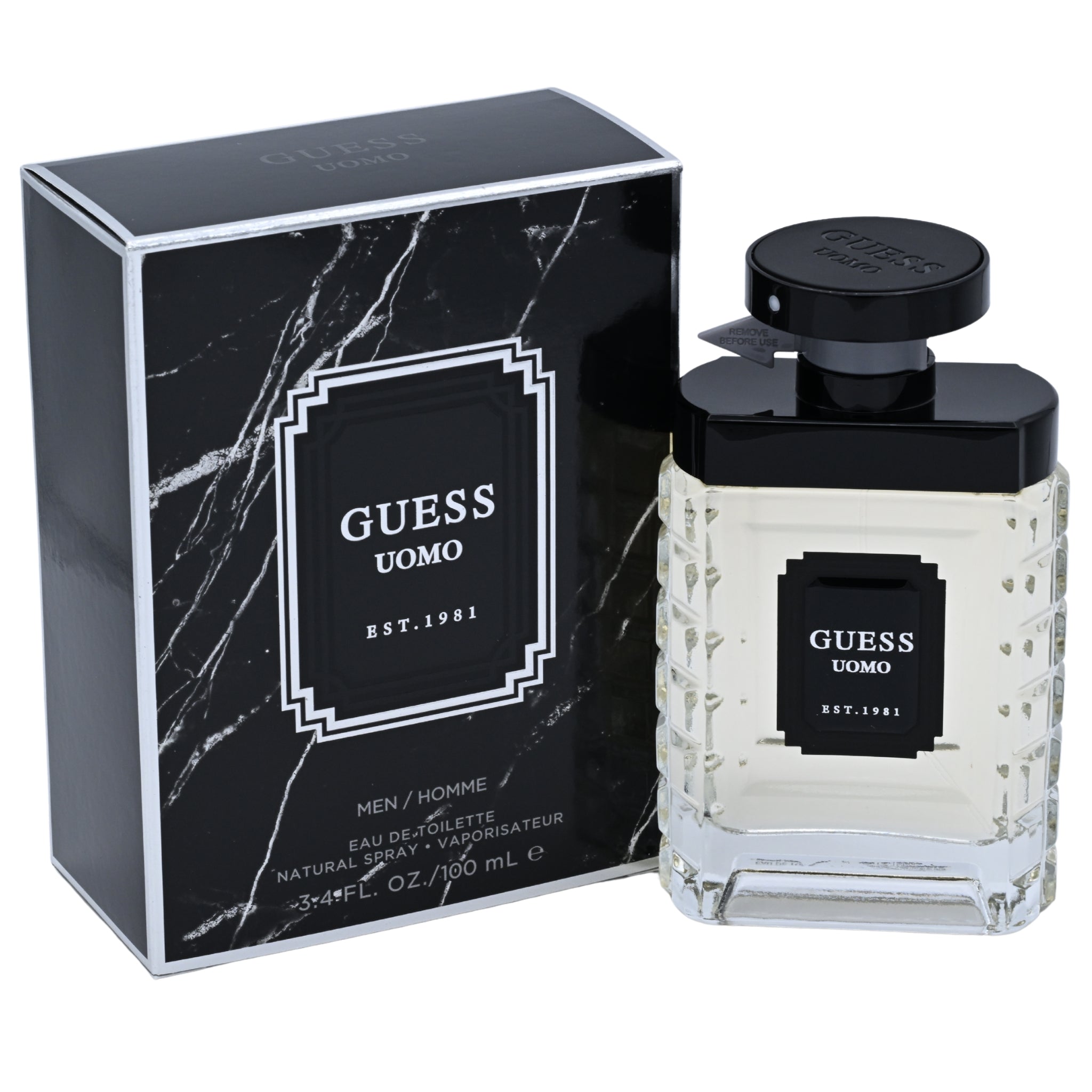Guess Uomo Eau de Toilette (EDT) Spray for Men 3.4 oz by Guess