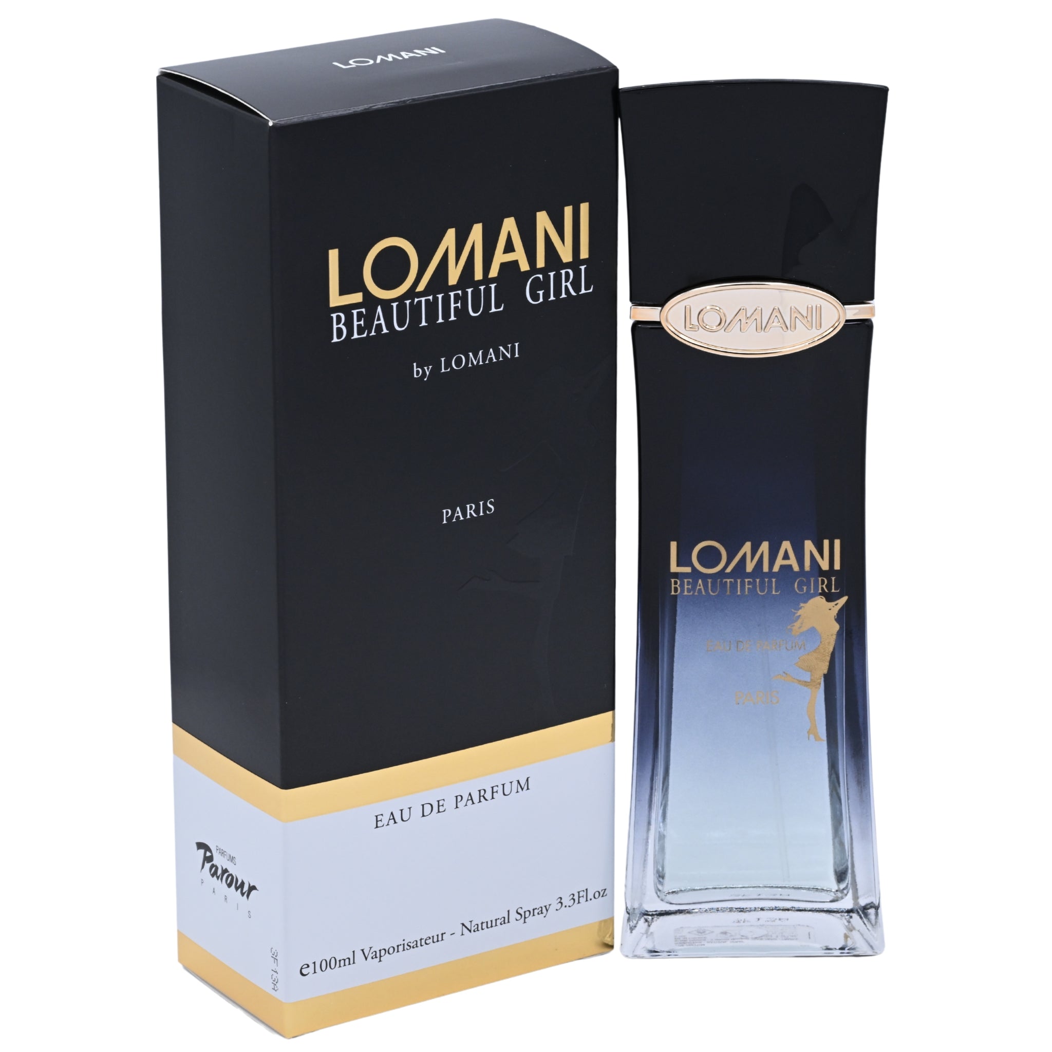 Lomani Beautiful Girl EDP Spray Women 3.3 oz 100ml, New Box