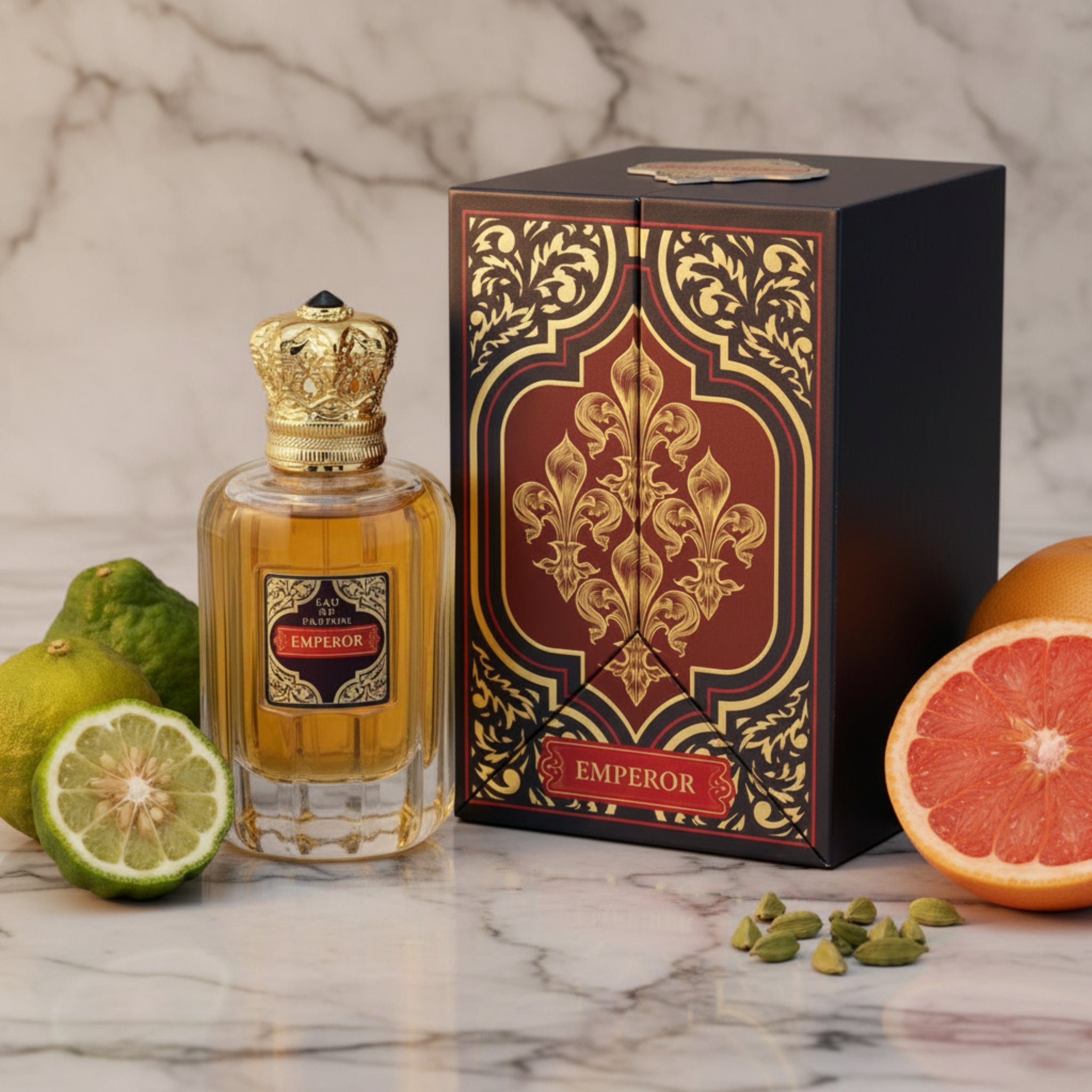 Le Vogue Emperor Eau de Parfum (EDP) Spray for Men 3.4 oz New Retail Box