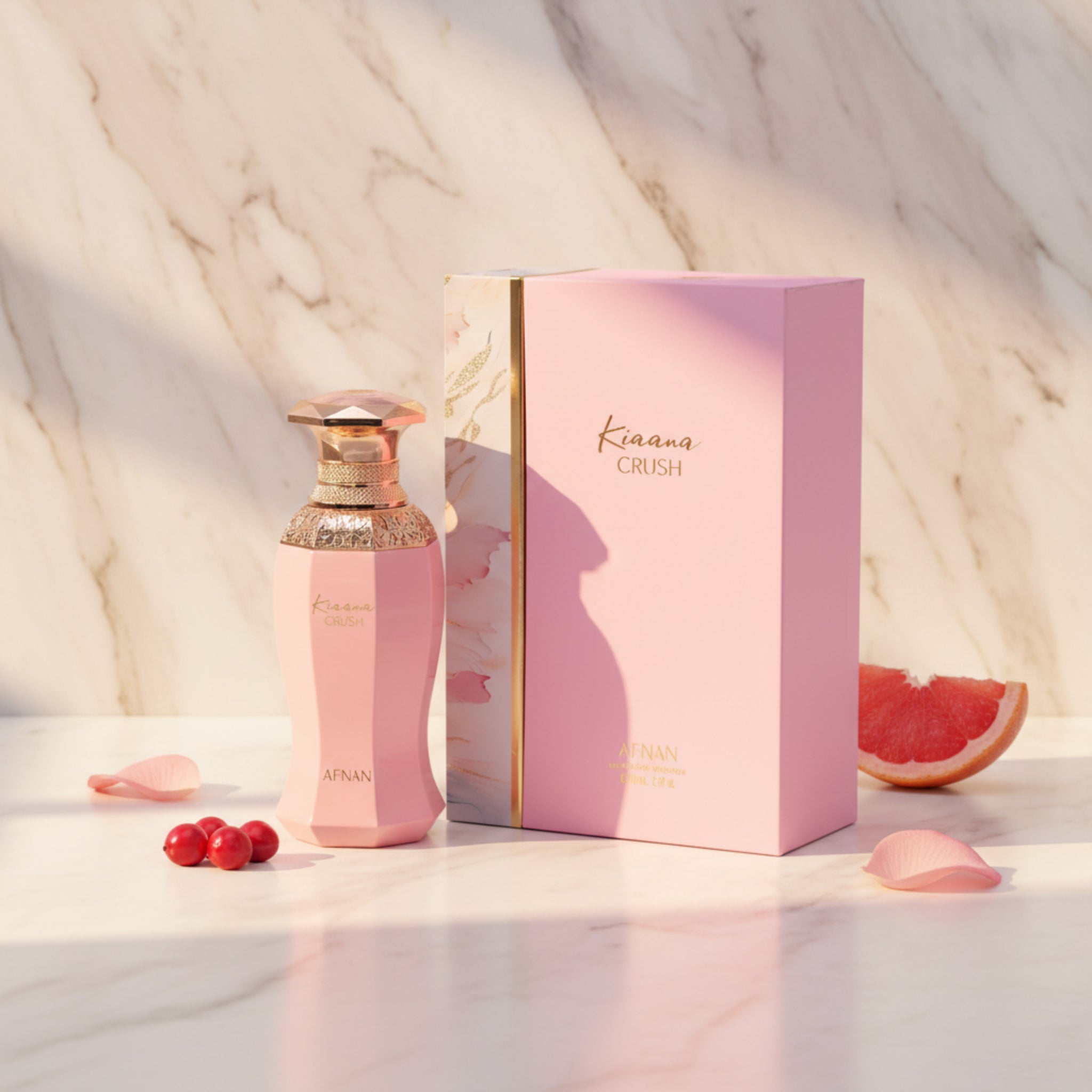 AFNAN Kiaana Crush Eau de Parfum Spray for Women 3.4 oz (100 ml) - New Retail Box