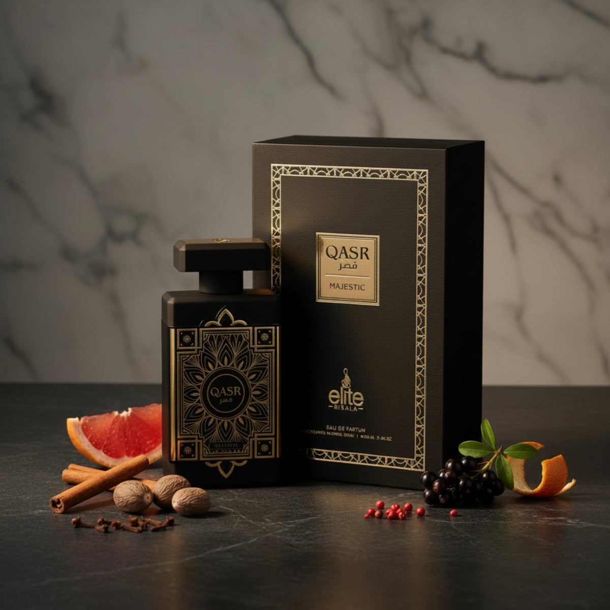 Risala Elite Qasr Majestic EDP Spray Men 3.4 oz 100ml New Box