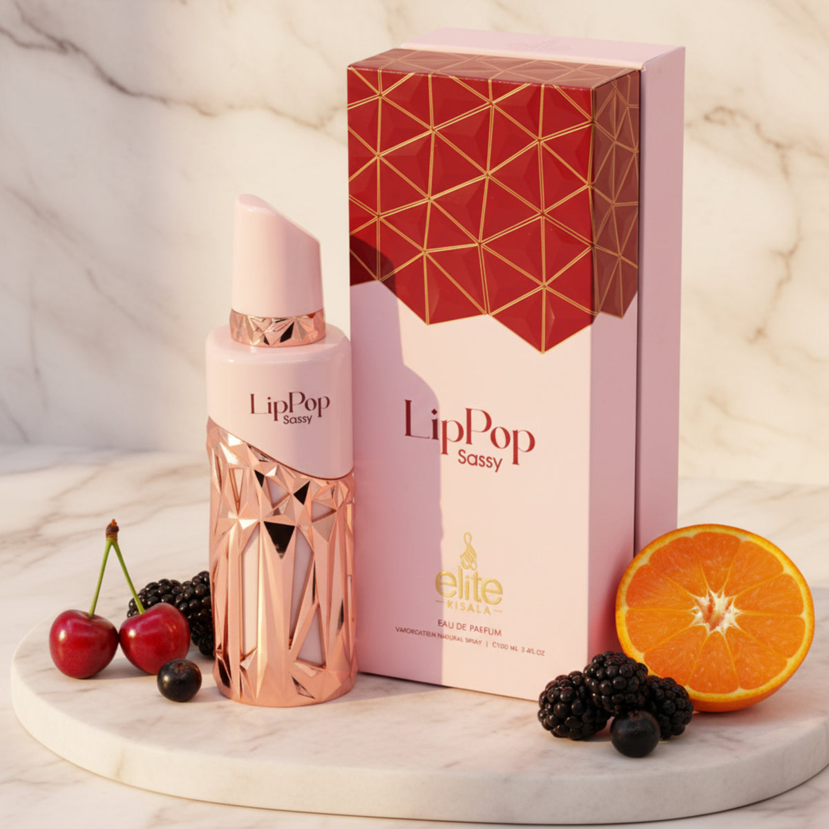 Risala Elite Lip Pop Sassy Eau de Parfum Spray for Women 3.4 oz