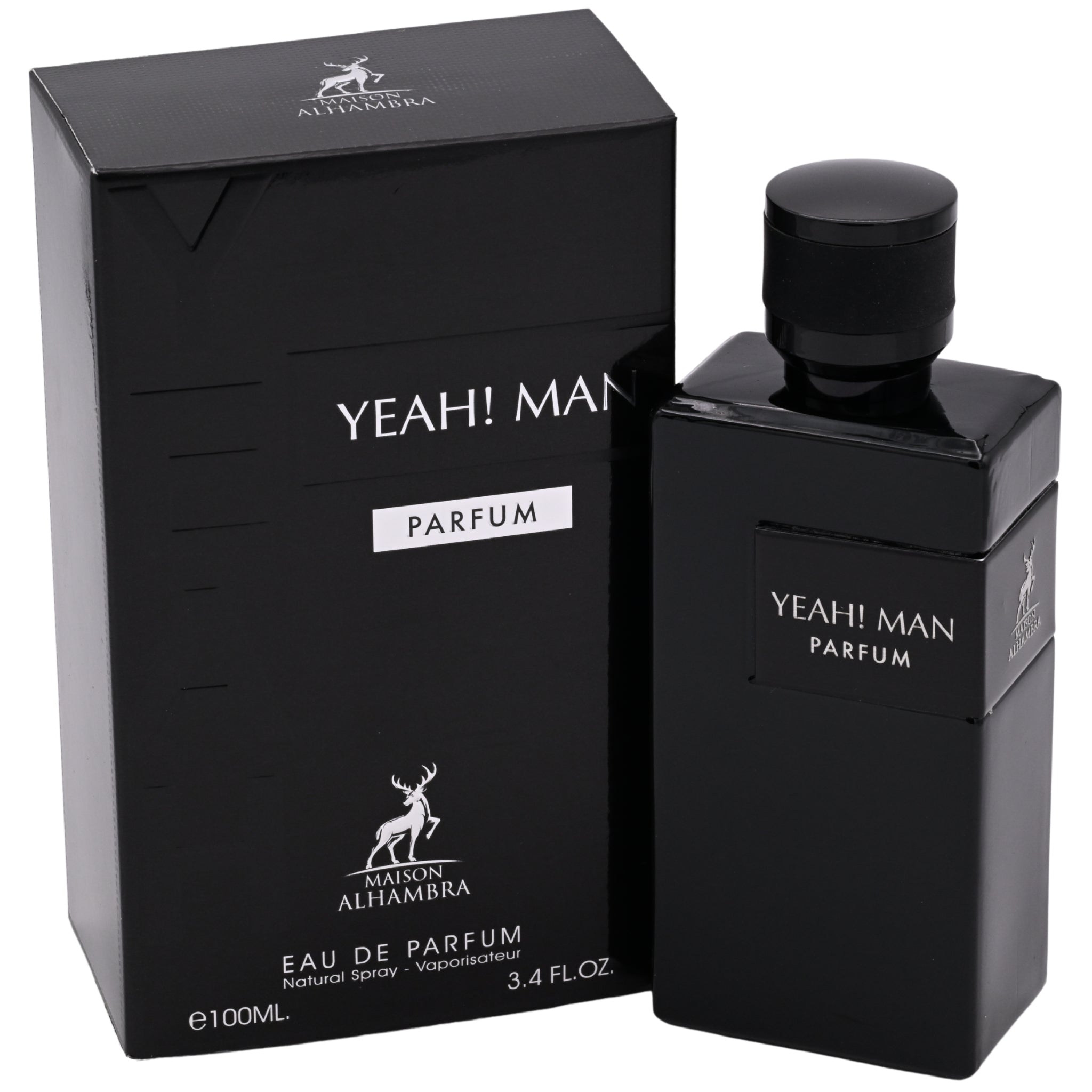 Maison Alhambra Yeah! Man Eau de Parfum Spray for Men 3.4 oz (100 ml)