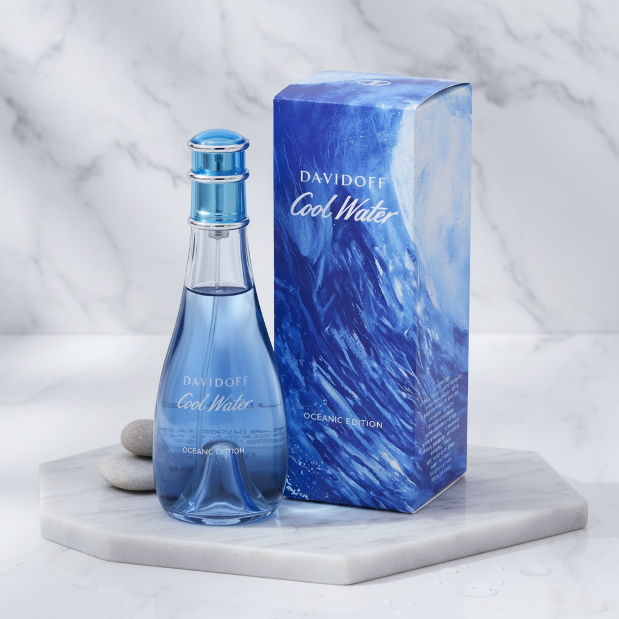 Davidoff Cool Water Oceanic Edition Eau de Toilette Spray for Women 3.3 oz (100 ml) by Davidoff