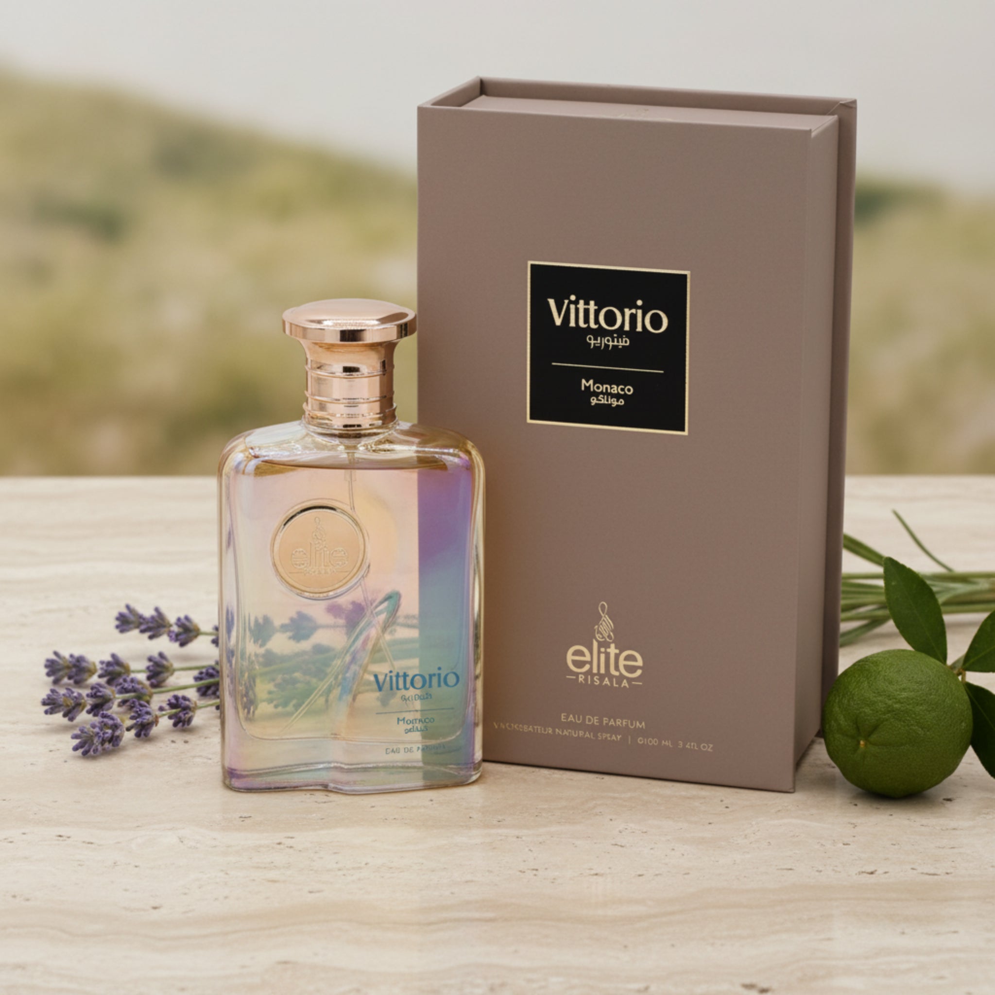 Risala Elite Vittorio Monaco Eau de Parfum Spray Unisex 3.4 oz New Retail Box
