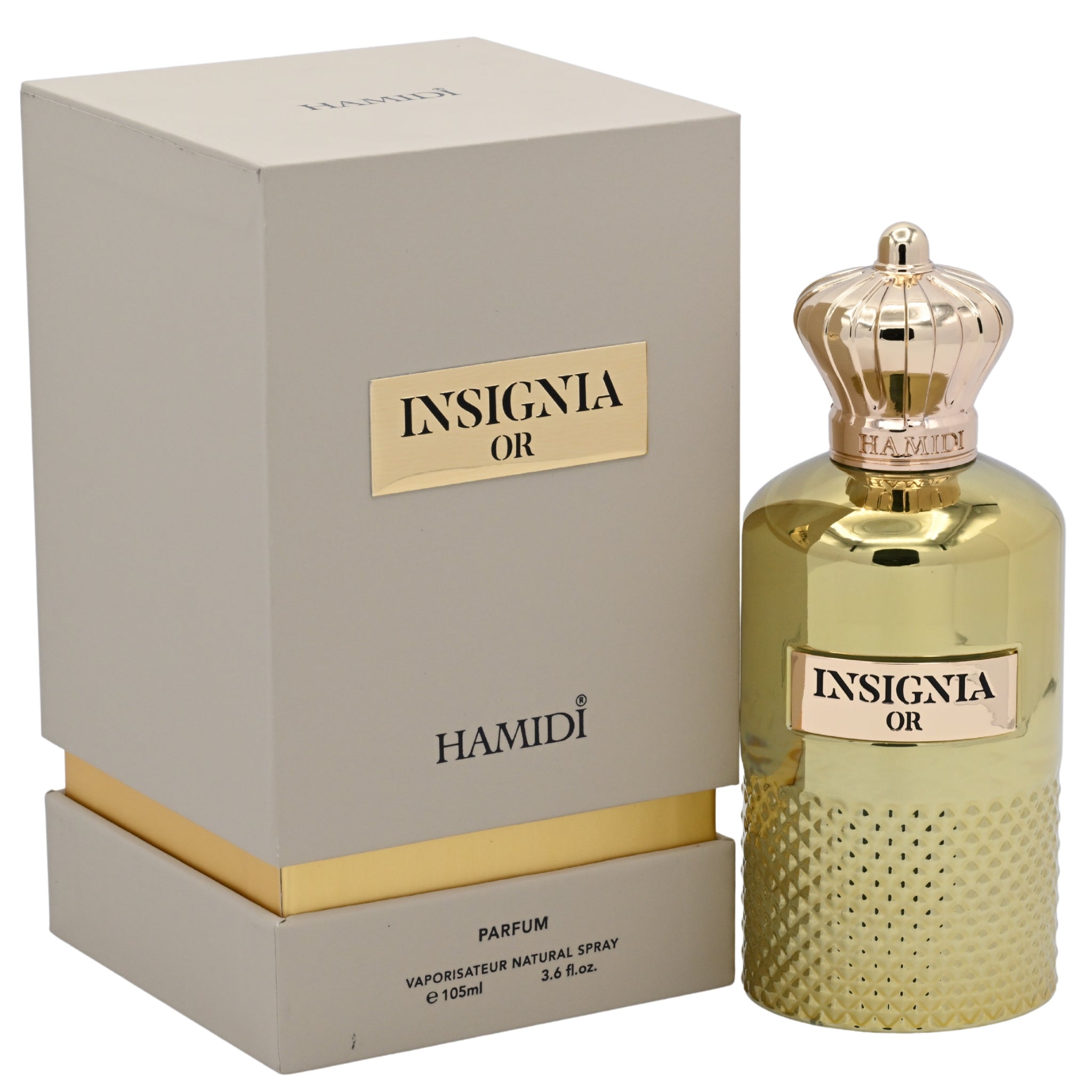 Hamidi Insignia Or EDP Spray Men, 3.6 oz 105ml New Box