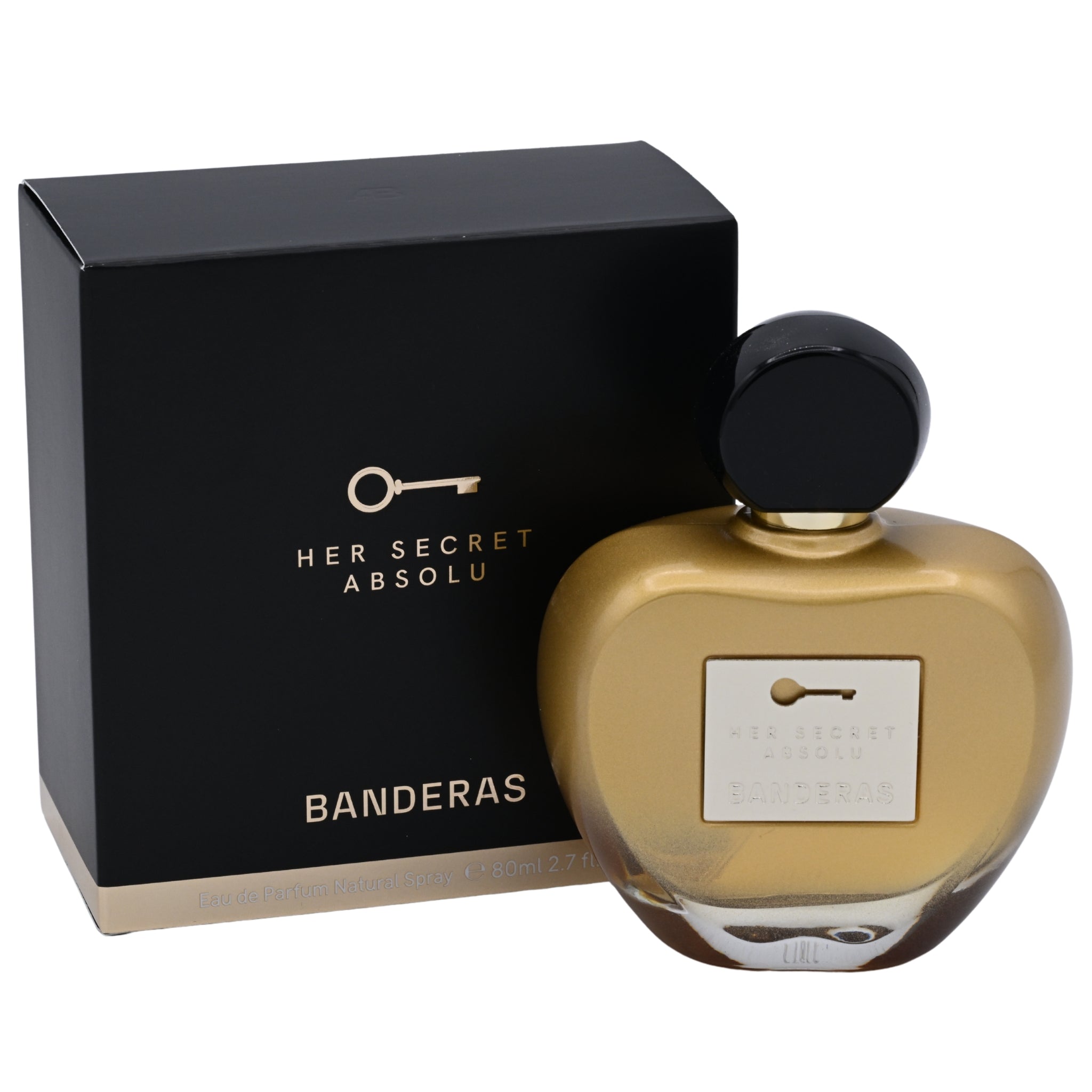 Antonio Banderas Her Secret Absolu Eau de Parfum Spray for Women 2.7 fl oz (New Retail Box)