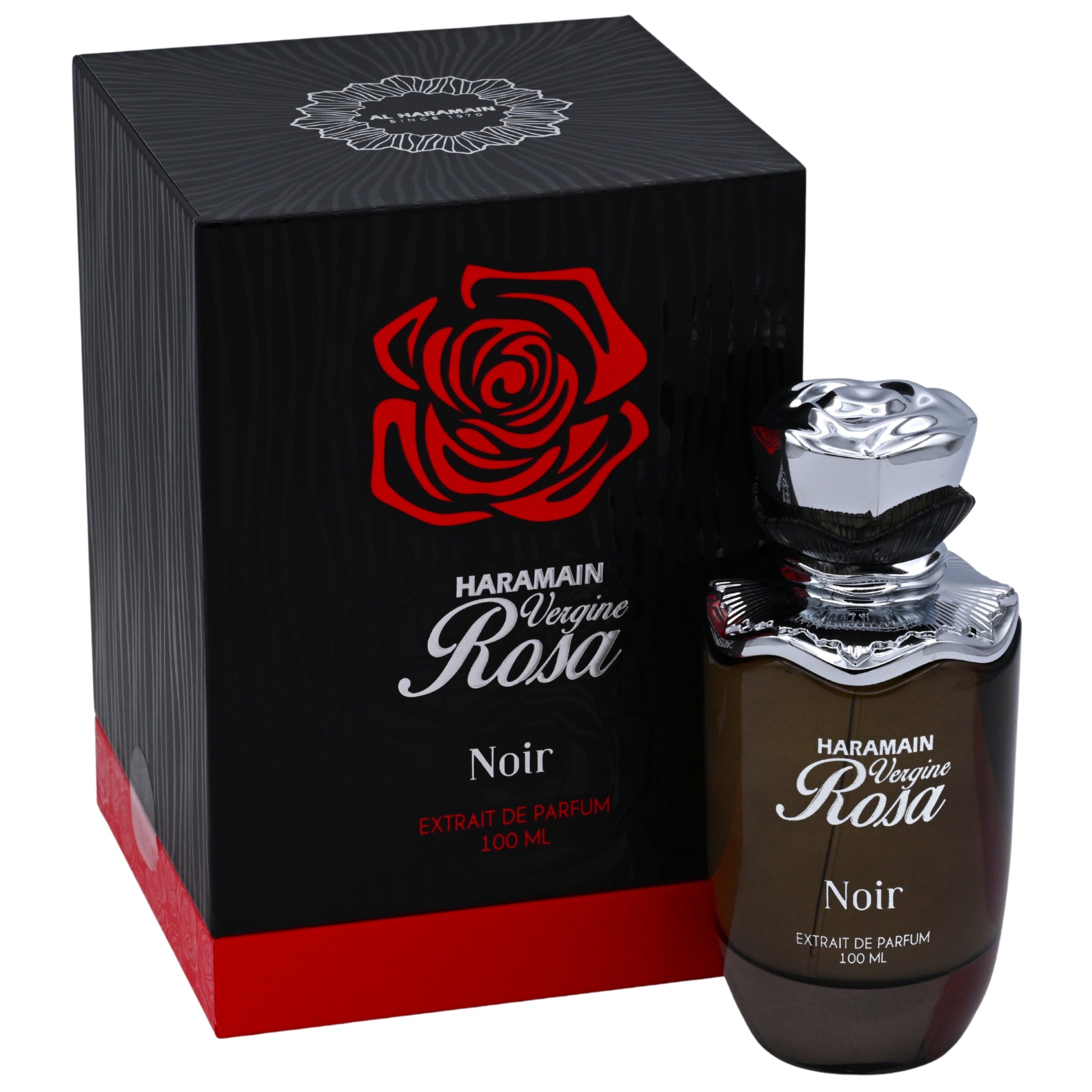 Al Haramain Vergine Rosa Noir Extrait de Parfum Spray for Women 3.4 oz (100ml) New Retail Box