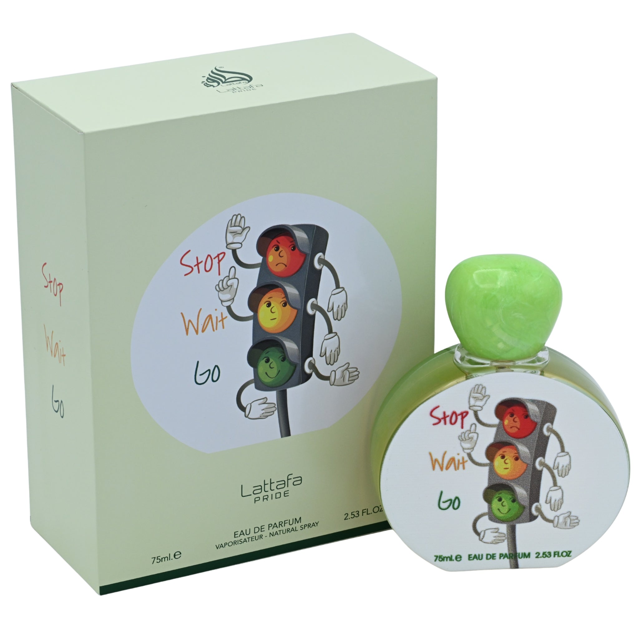 Lattafa Pride Stop Wait Go Eau de Parfum Spray for Kids 2.53 oz (75 ml)
