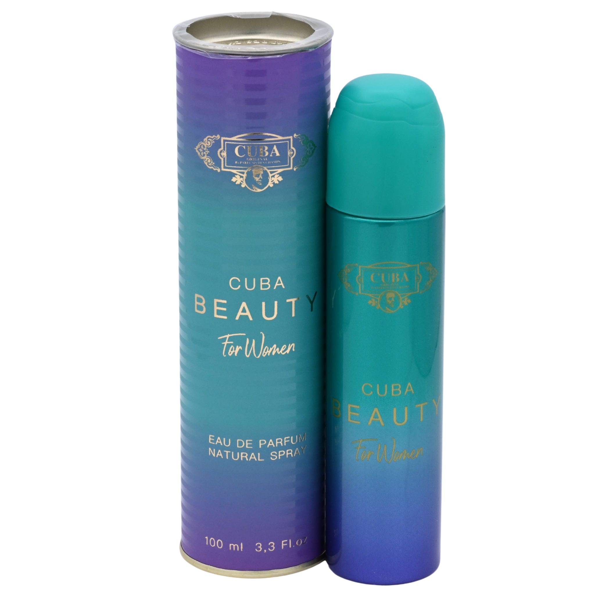Cuba Cuba Beauty Eau de Parfum Spray for Women 3.4 oz (New in Can)