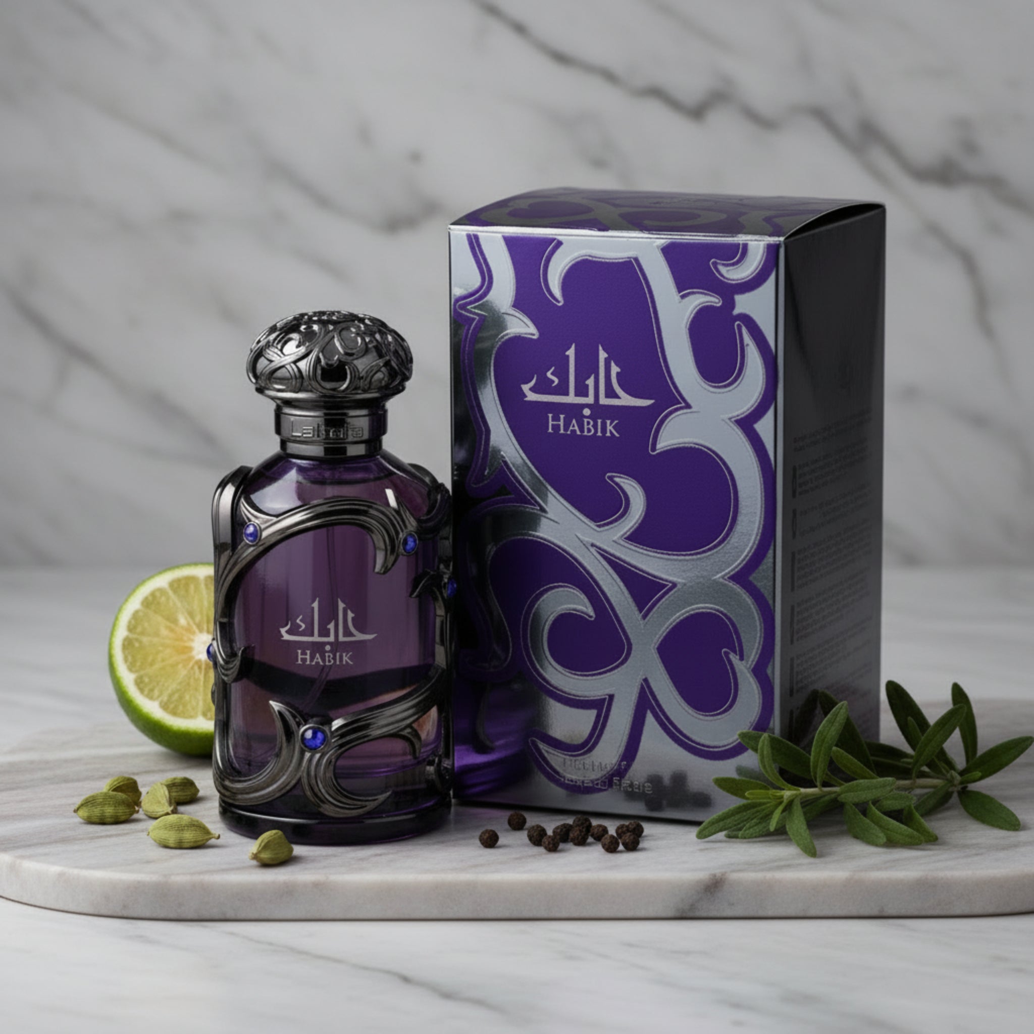 Lattafa Habik Eau de Parfum (EDP) Spray for Men 3.4 oz New Retail Box