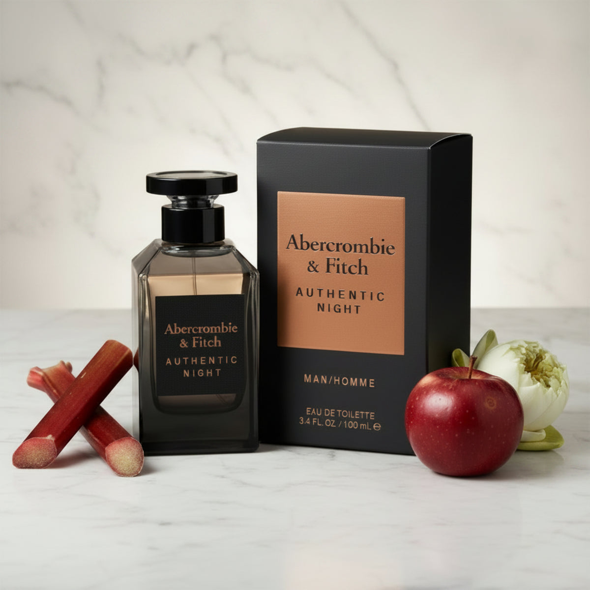 Authentic Night by Abercrombie & Fitch cologne men EDT 3.3 / 3.4 oz New In Box