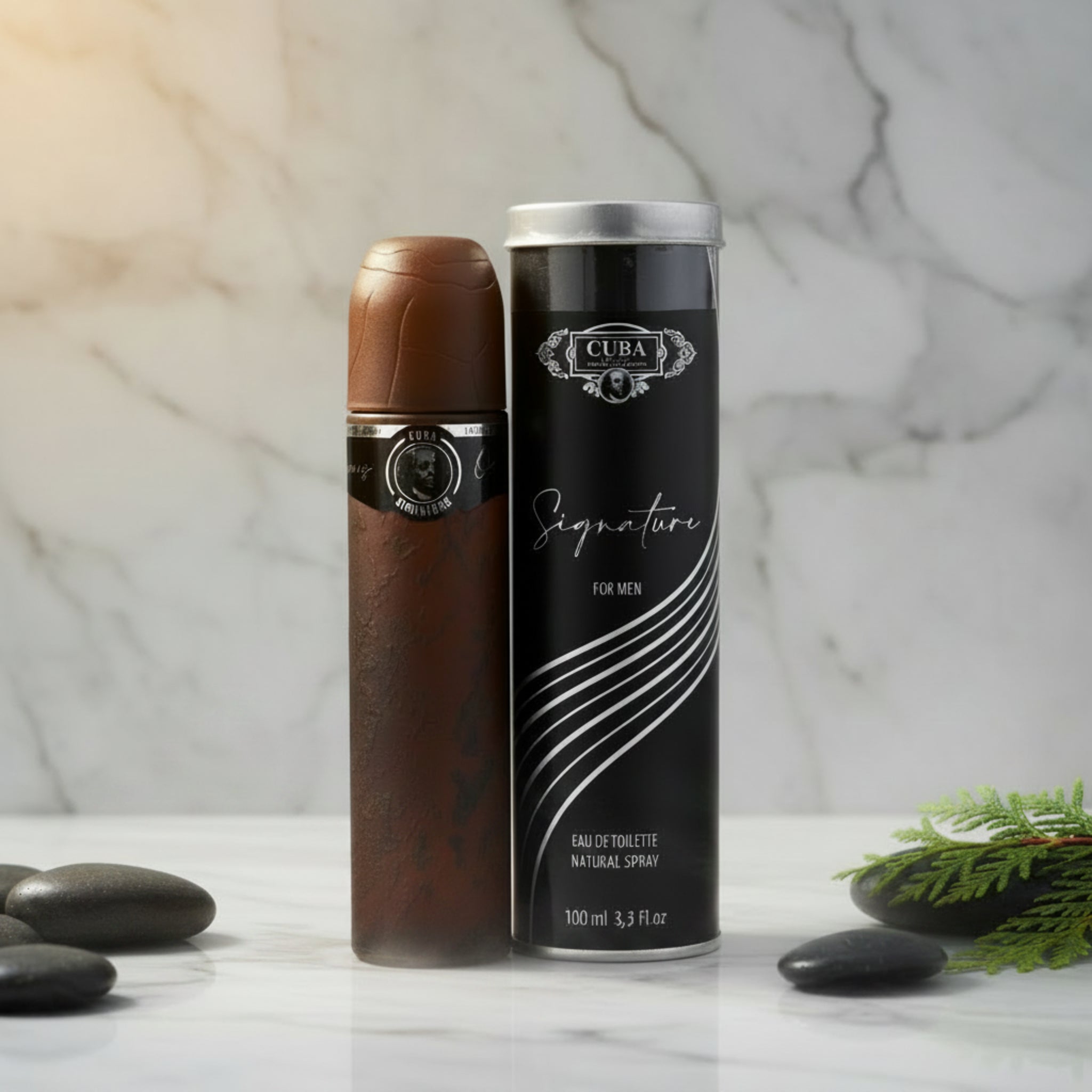 Cuba Signature by Cuba Eau de Toilette (EDT) Spray for Men 3.3 oz (New in Can)