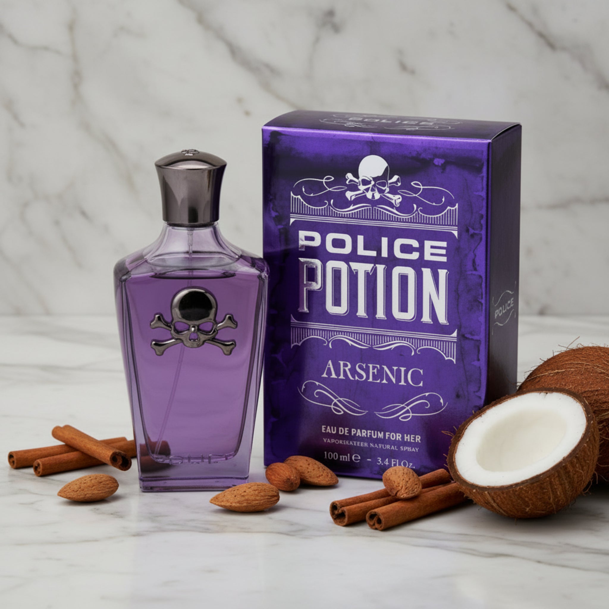 Police Potion Arsenic EDP Spray Women 3.3 oz 100ml New Box