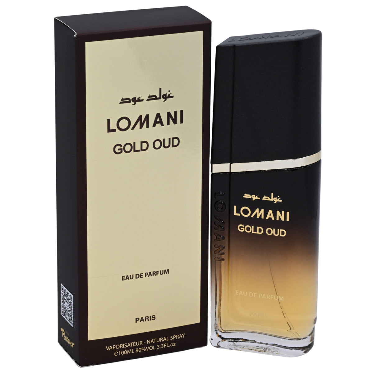 Lomani Gold Oud EDP Spray Men 3.3 oz 100ml New Box