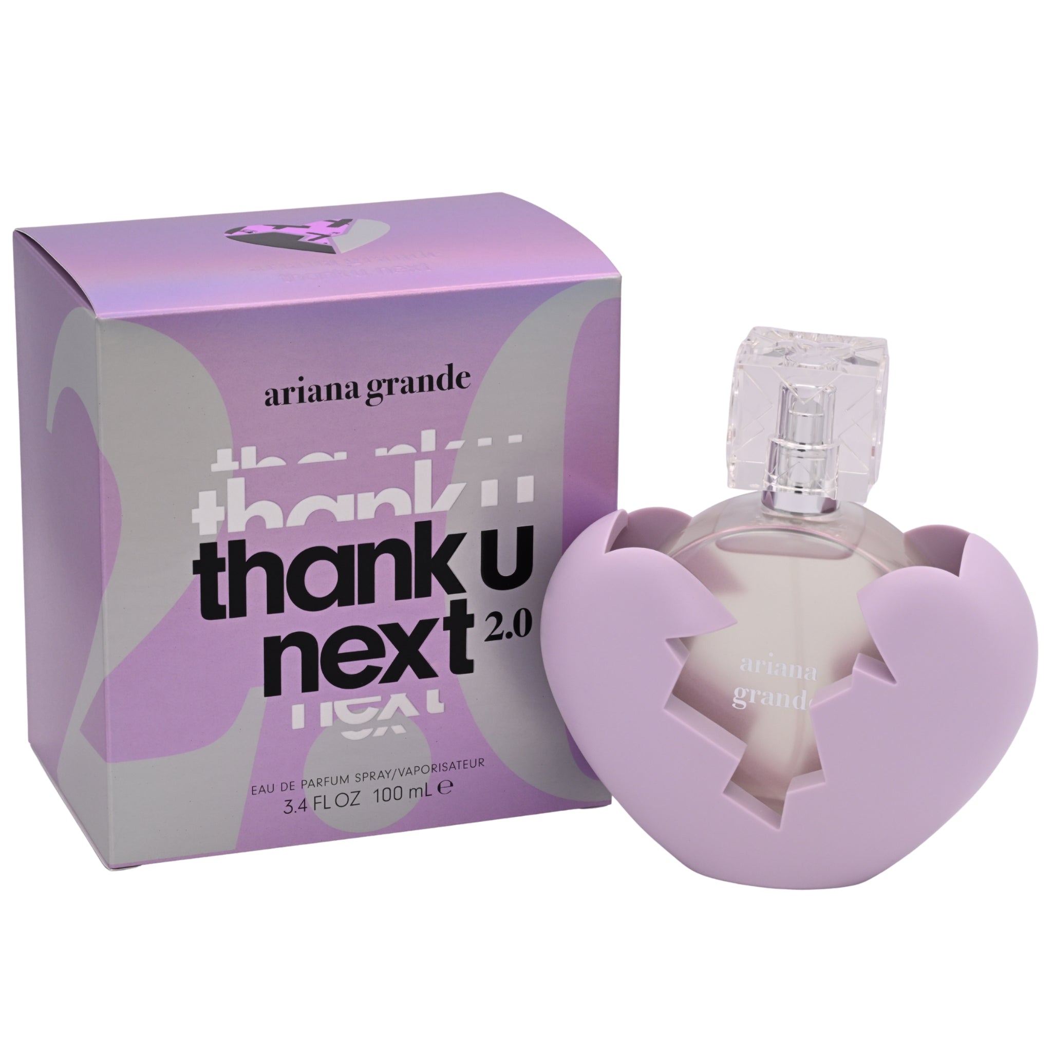 Ariana Grande Thank U Next 2.0 Eau de Parfum Spray for Women 3.4 oz (New in Retail Box)