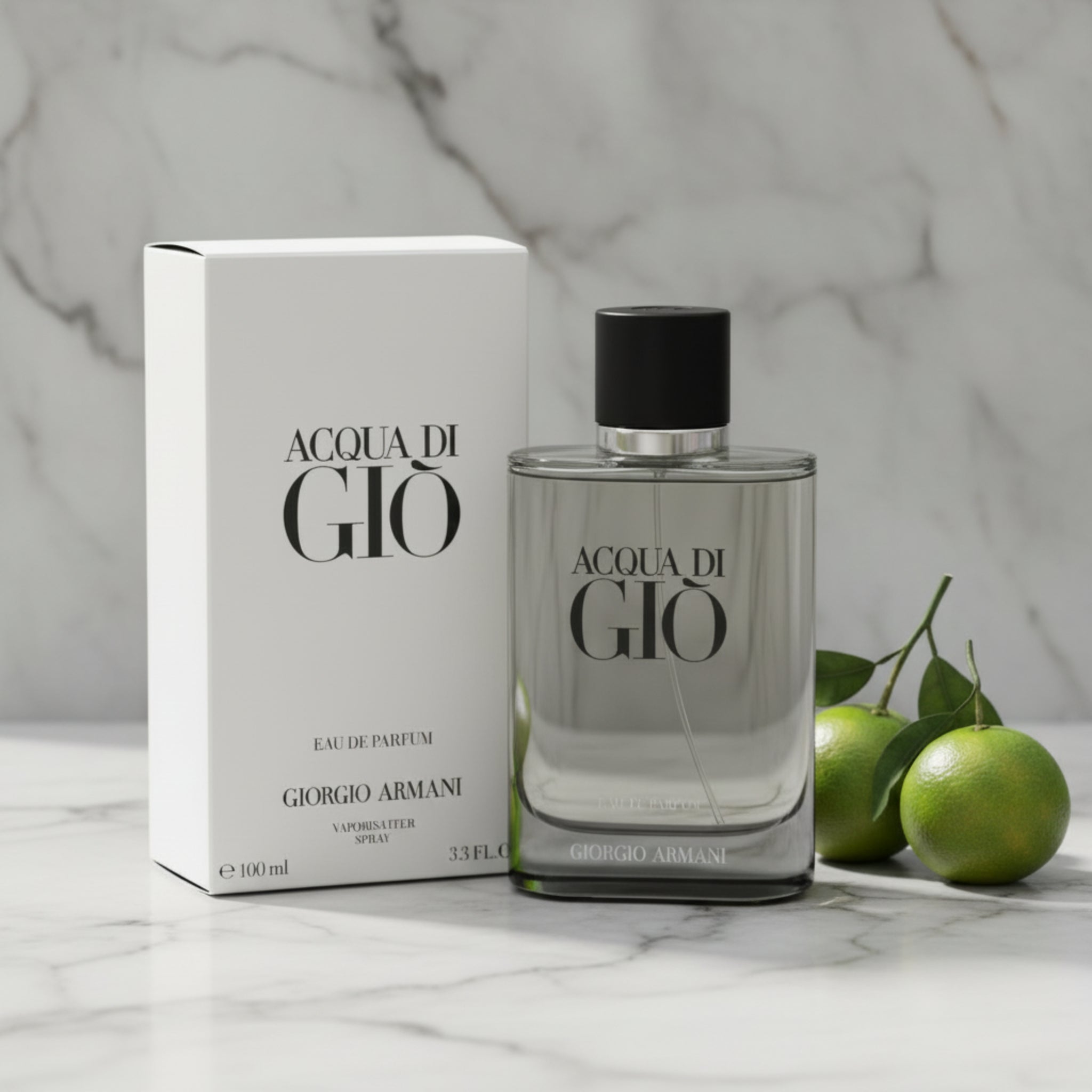 Giorgio Armani Acqua di Giò Pour Homme Eau de Parfum Spray for Men, 3.3/3.4 oz (100 ml)