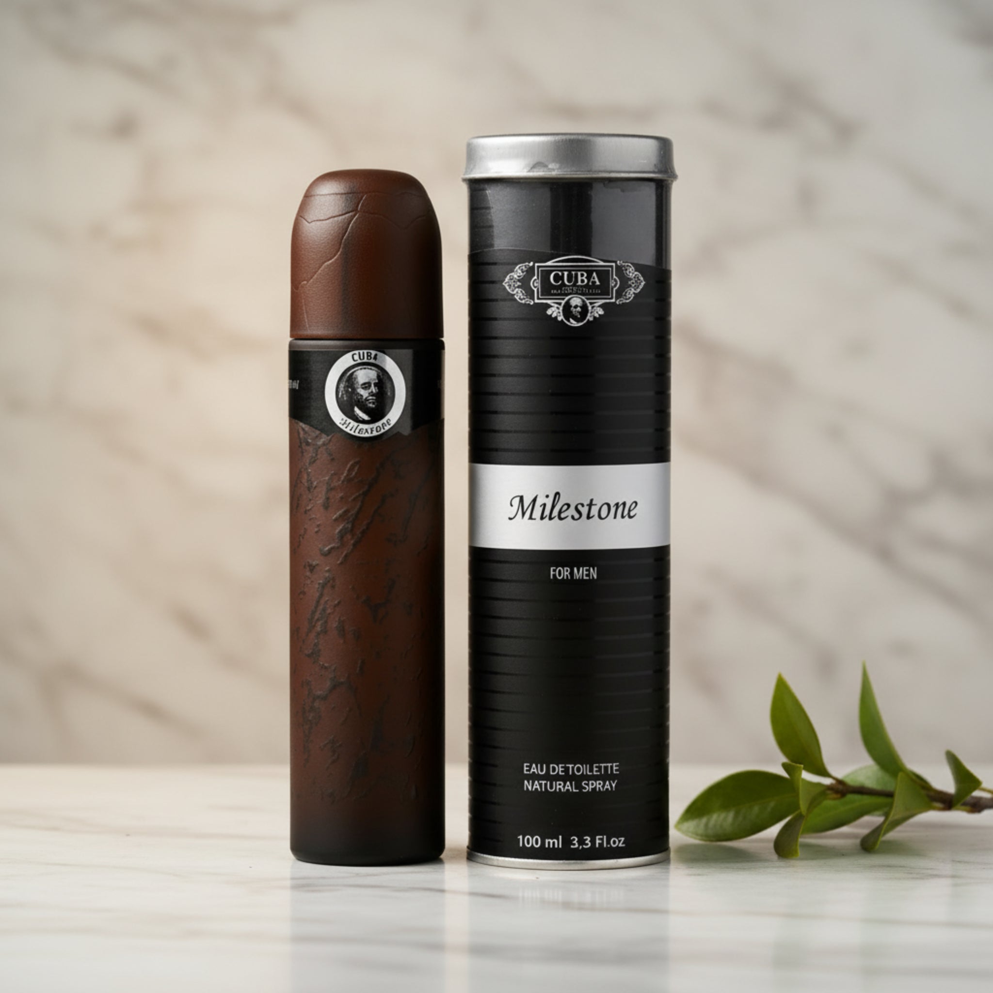 Cuba Milestone Eau de Toilette (EDT) Spray for Men 3.3 oz (New in Can)