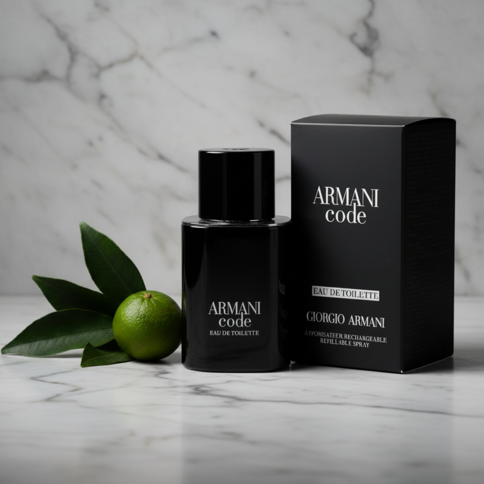 Giorgio Armani Armani Code Eau de Toilette (EDT) Spray for Men 1.7 fl oz (50 ml) - Refillable