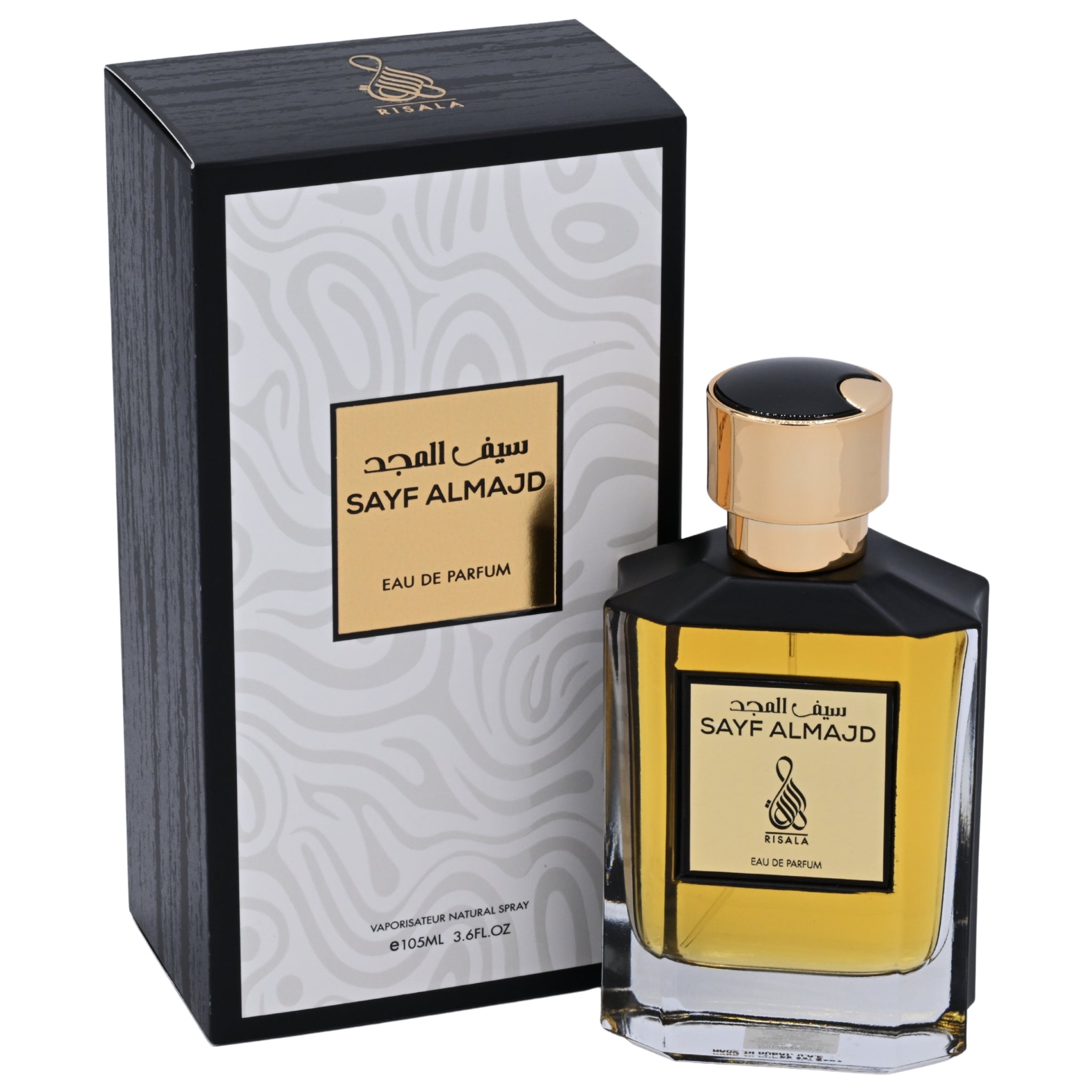 Risala Sayf Almajd Eau de Parfum Spray for Men 3.4 oz (105 ml) New Retail Box