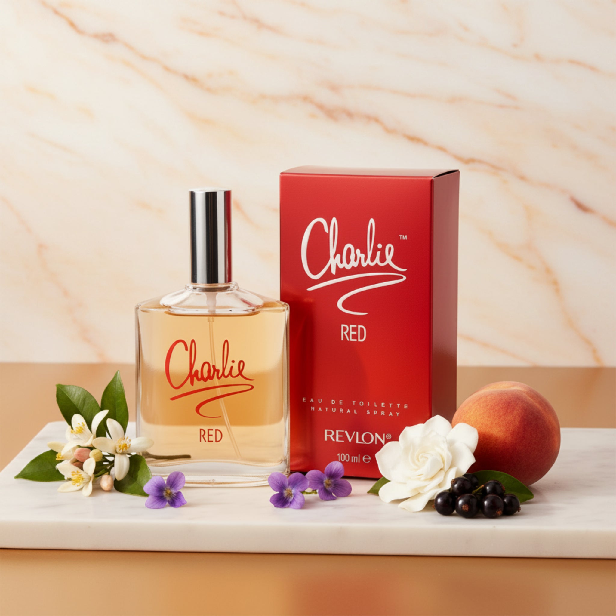 CHARLIE RED by REVLON Perfume 3.4 oz 3.3 edt New in Box