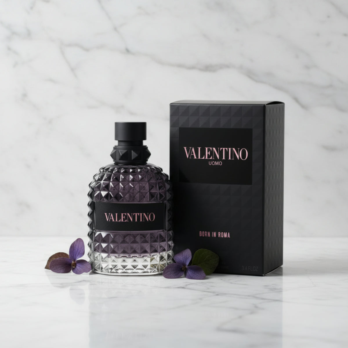 Valentino Uomo Born in Roma Eau de Toilette (EDT) Spray for Men 3.4 oz (100 ml)