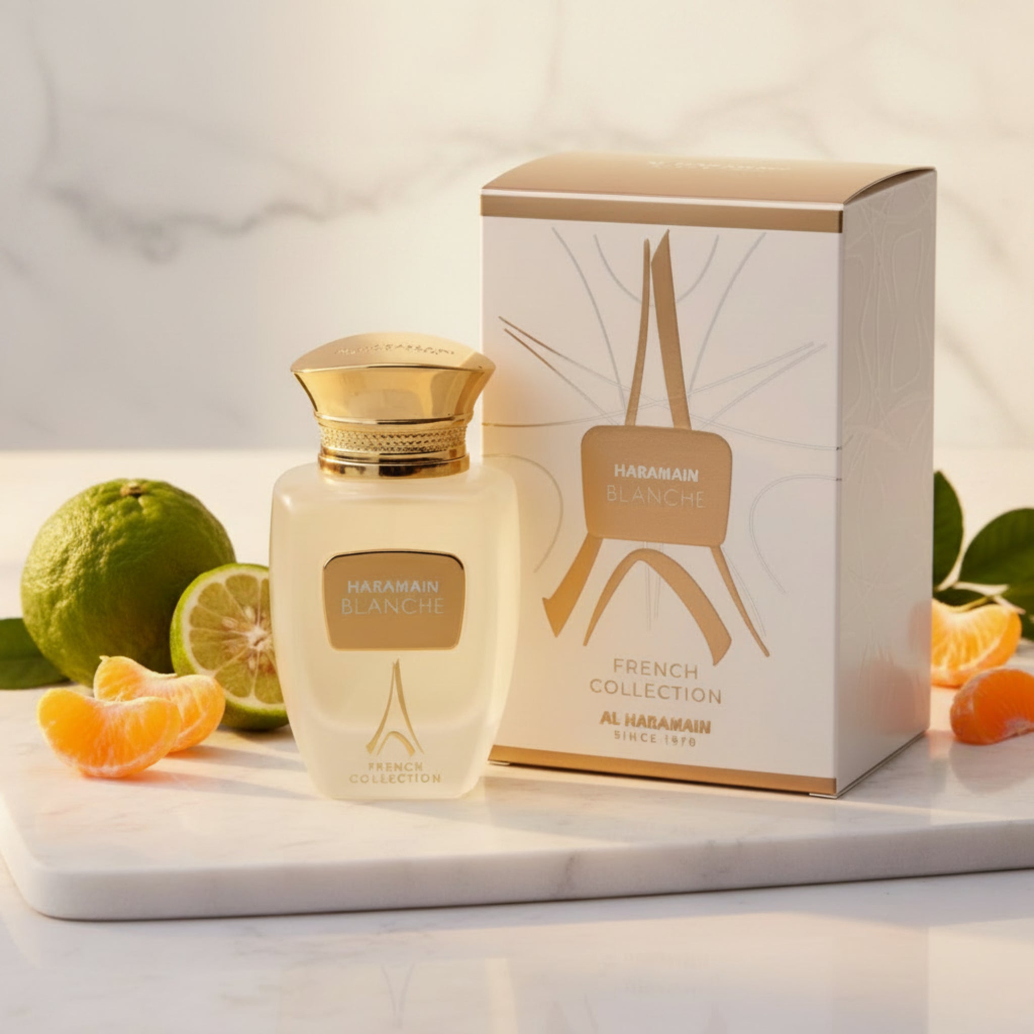 Al Haramain Blanche French Collection Eau de Parfum (EDP) Unisex Spray 3.3 fl oz New Retail Box
